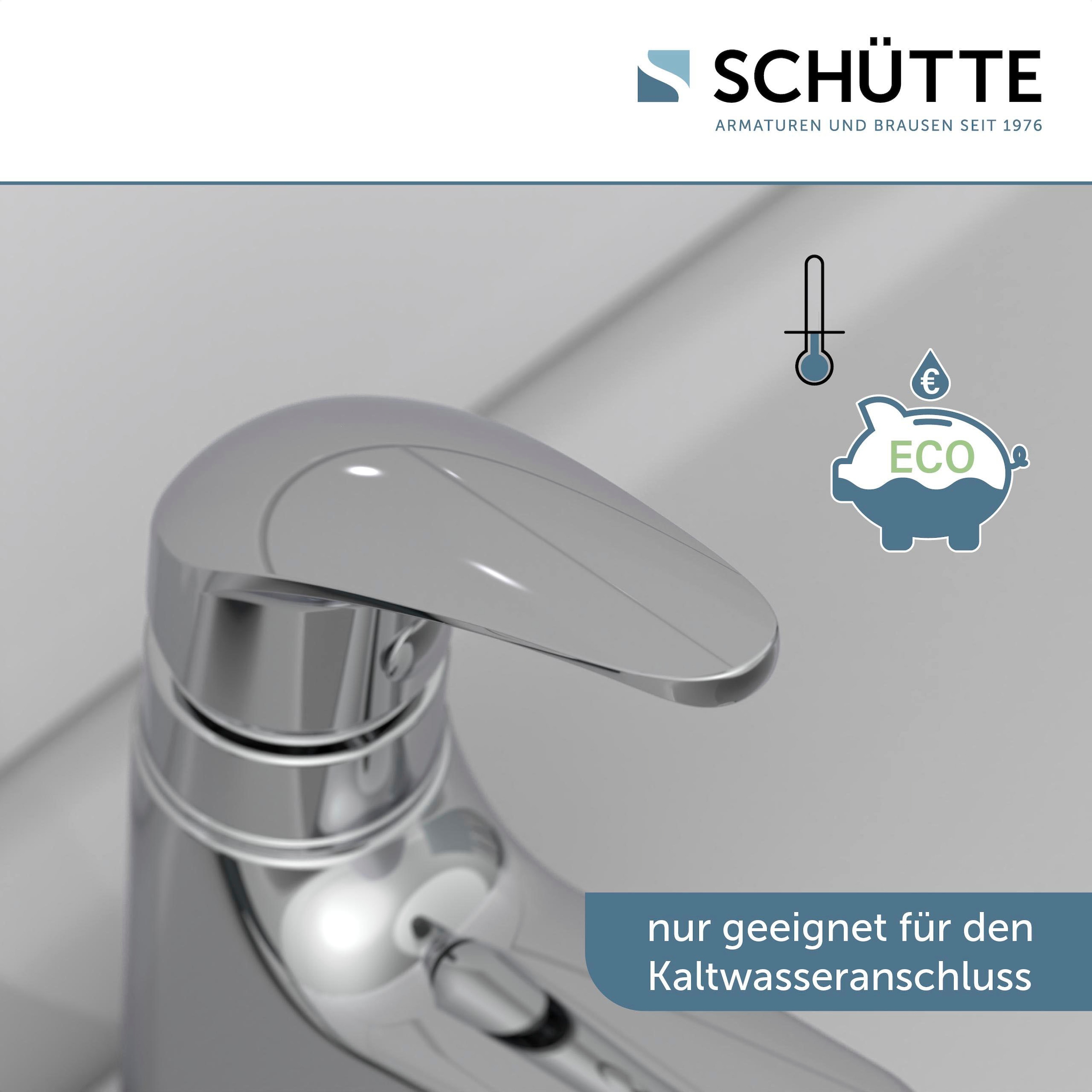 Schütte Waschtischarmatur »Vico«, - Kaltwasser, Chrom