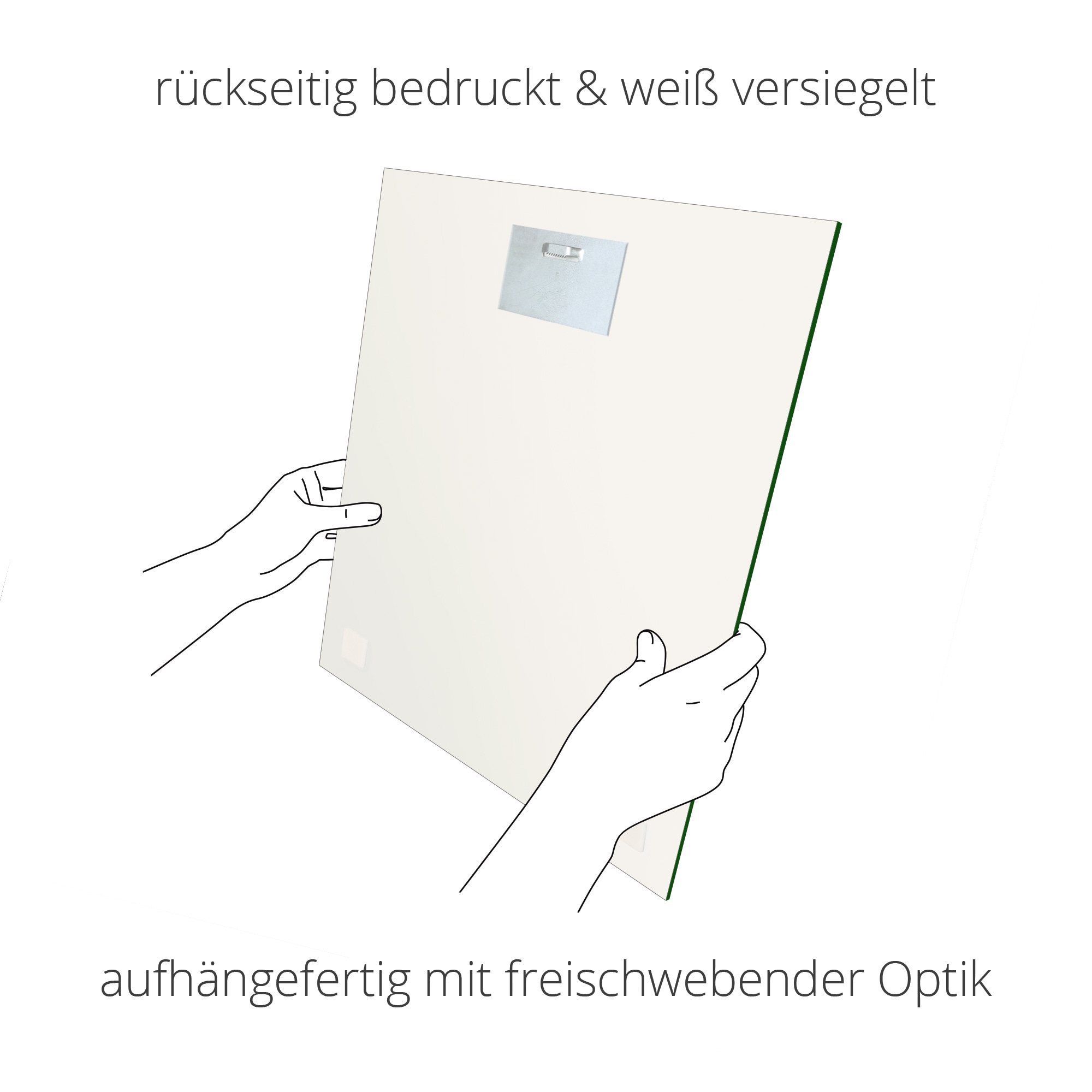 Glasbild »Lichtklang«, in Gegenstandslos, kaufen (1 St.), Jelmoli-Versand Artland | online verschiedenen Grössen