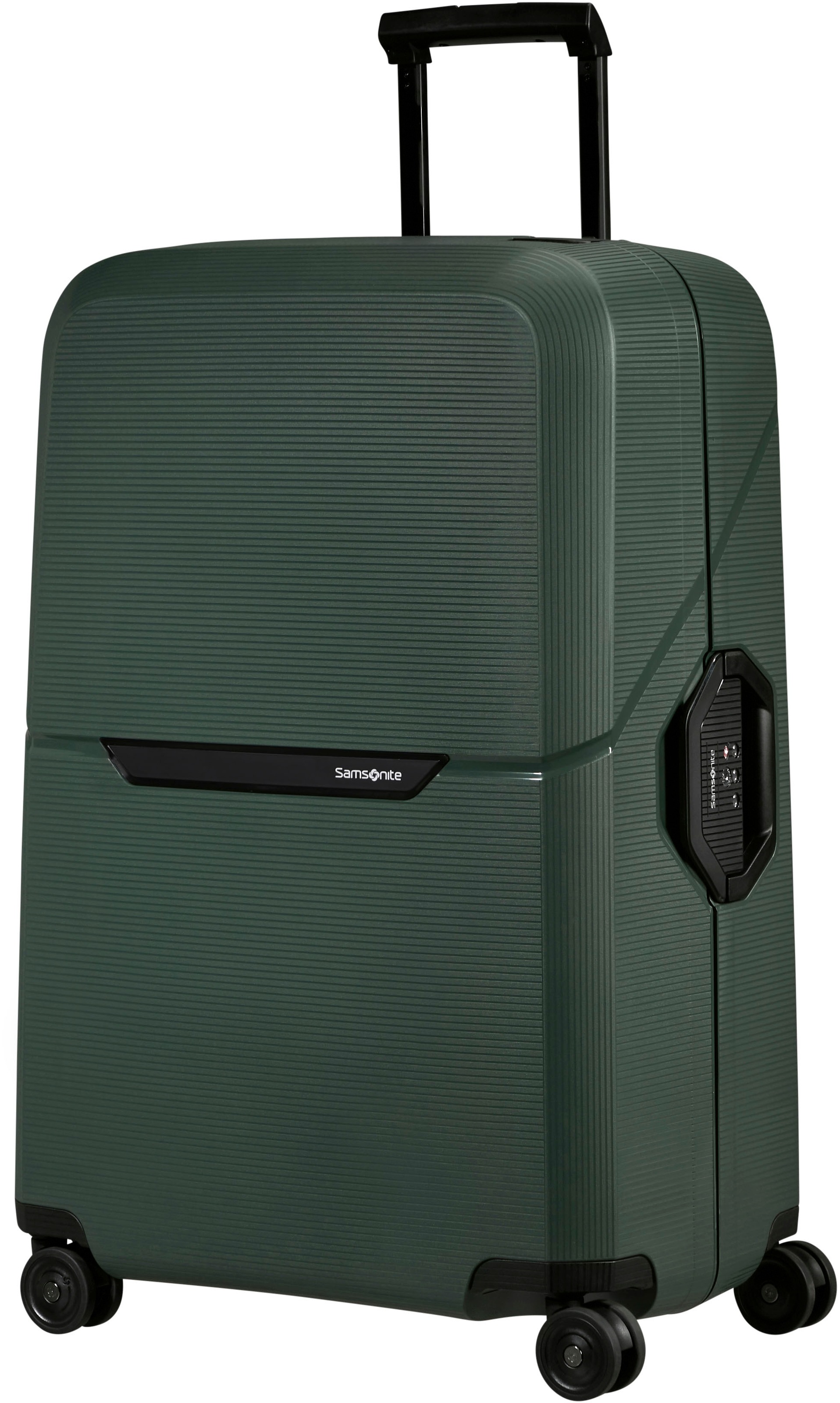 Samsonite Hartschalen-Trolley »MAGNUM ECO, verschiedene Grössen und Farben«, 4 Rollen, Reisekoffer Trolley Aufgabegepäck TSA-Zahlenschloss Made in Europe