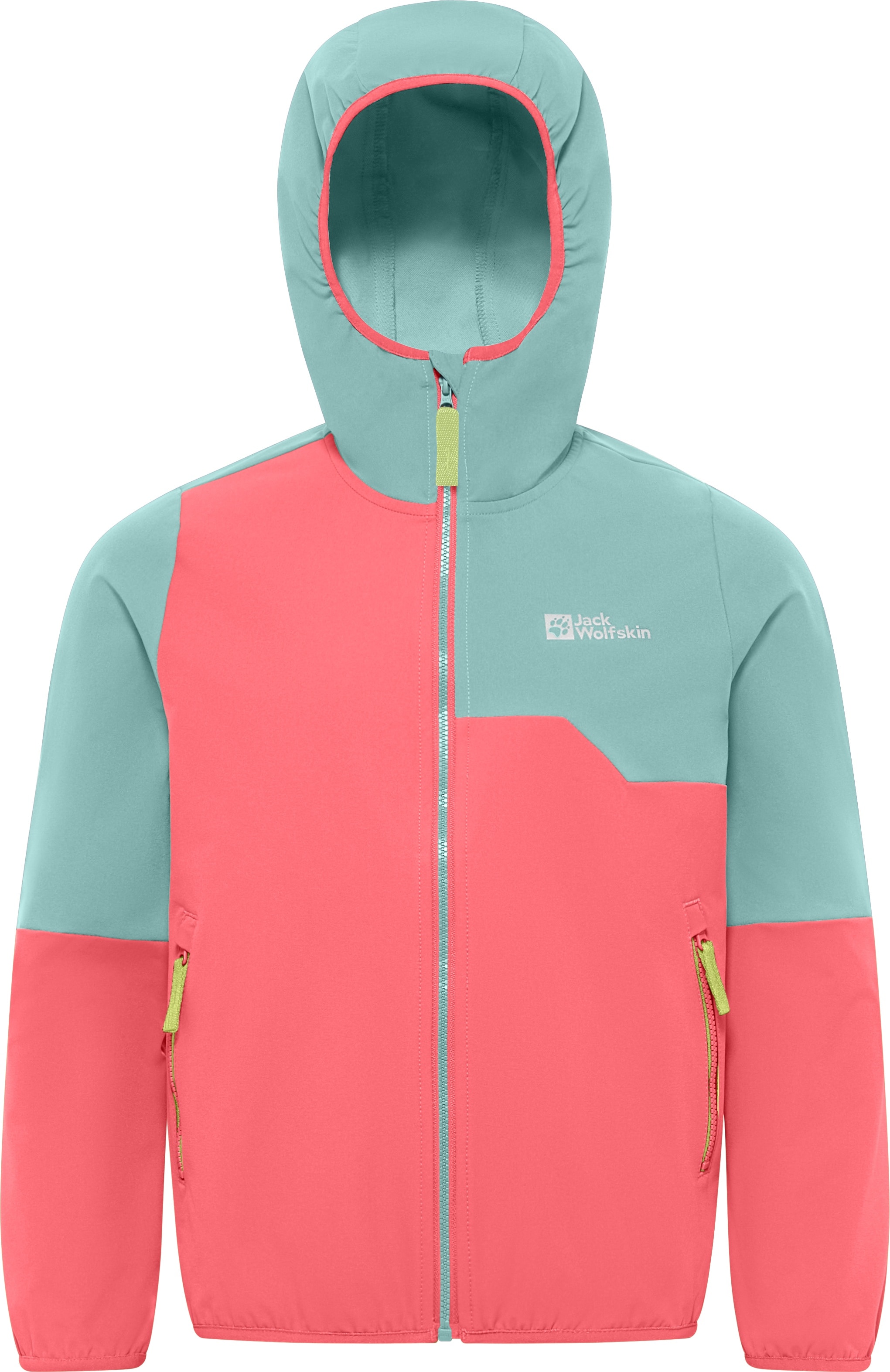 Jack Wolfskin Outdoorjacke »TURBULENCE HOODED JKT K«, mit Kapuze
