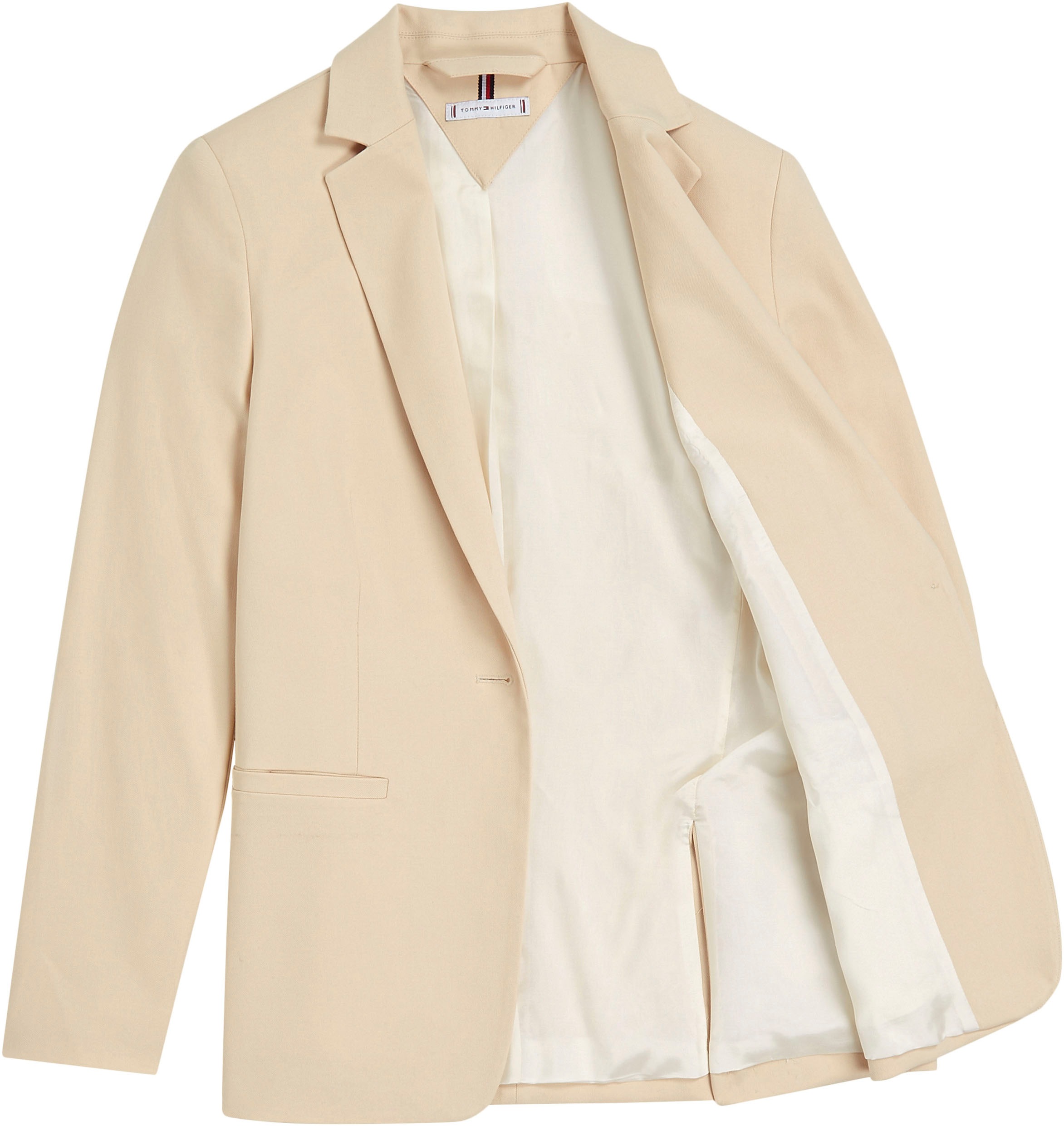 Tommy Hilfiger Longblazer »SMD CORE REGULAR SB BLAZER«, mit Logostickerei