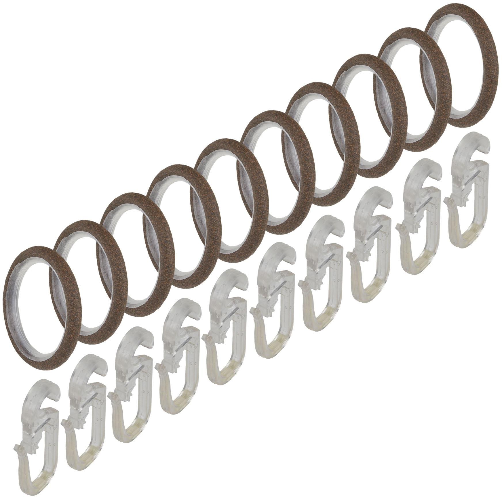 Liedeco Gardinenstange »Esp Spirale«, 2 läufig-läufig, Fixmass, 2-läufig im Fixmass Ø 16 mm