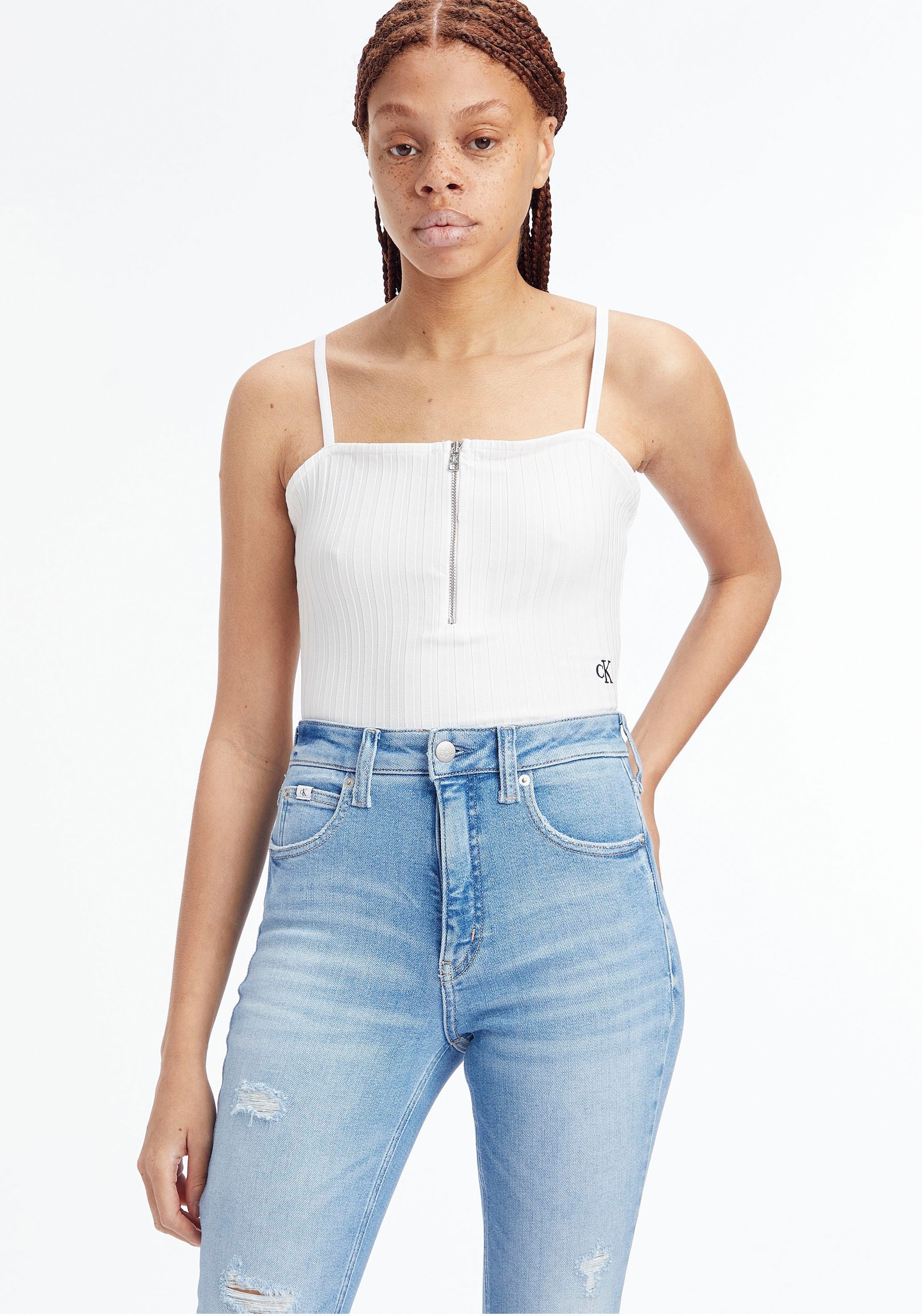 Calvin Klein Jeans Body, mit halblangem Reissverschluss online shoppen bei  Jelmoli-Versand Schweiz