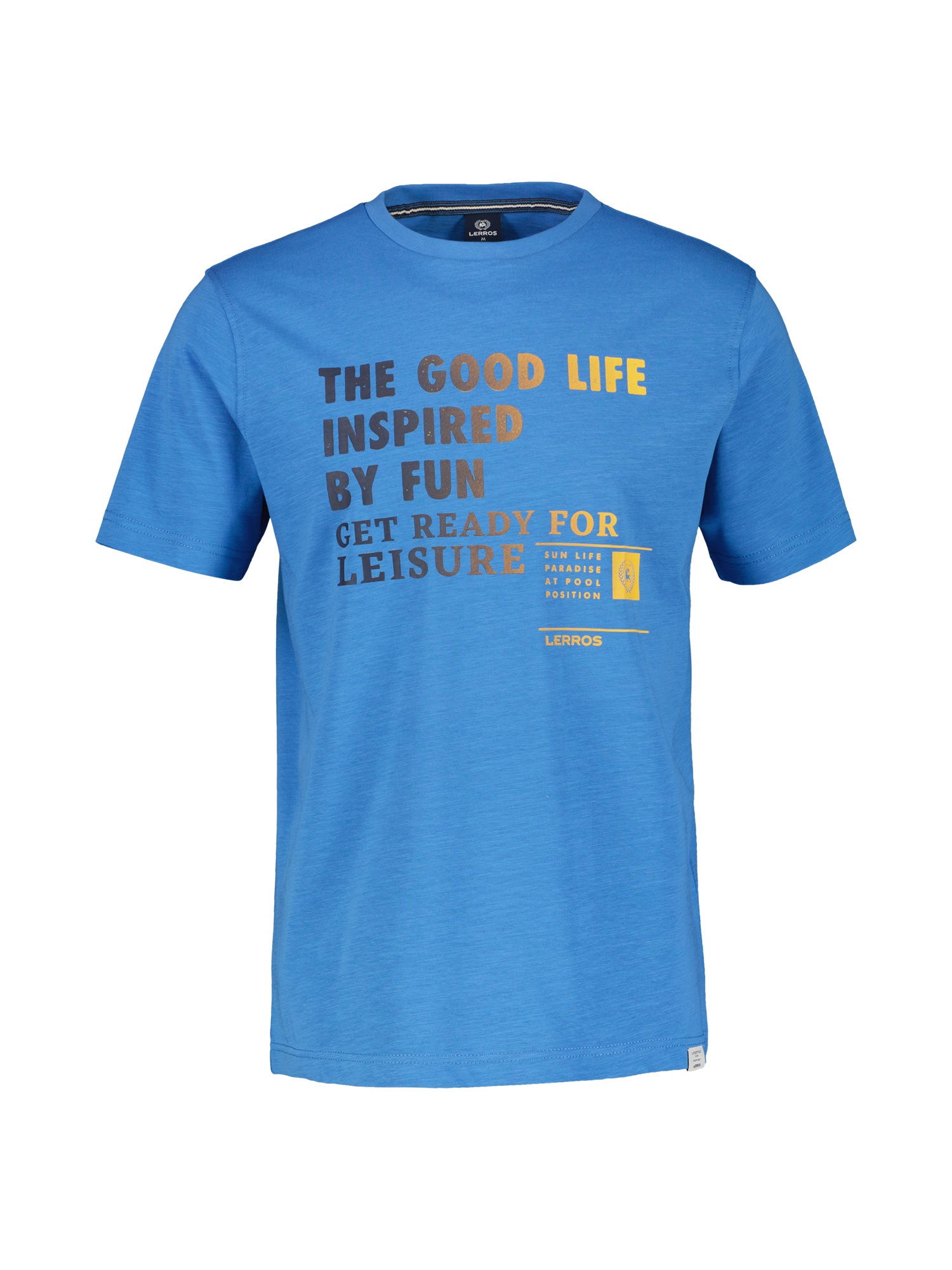 LERROS T-Shirt "Herren T-Shirt mit Frontprint"