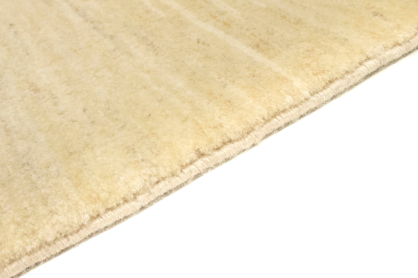 Teppich rechteckig, handgeknüpft Wollteppich online | handgeknüpft »Gabbeh beige«, Jelmoli-Versand kaufen morgenland
