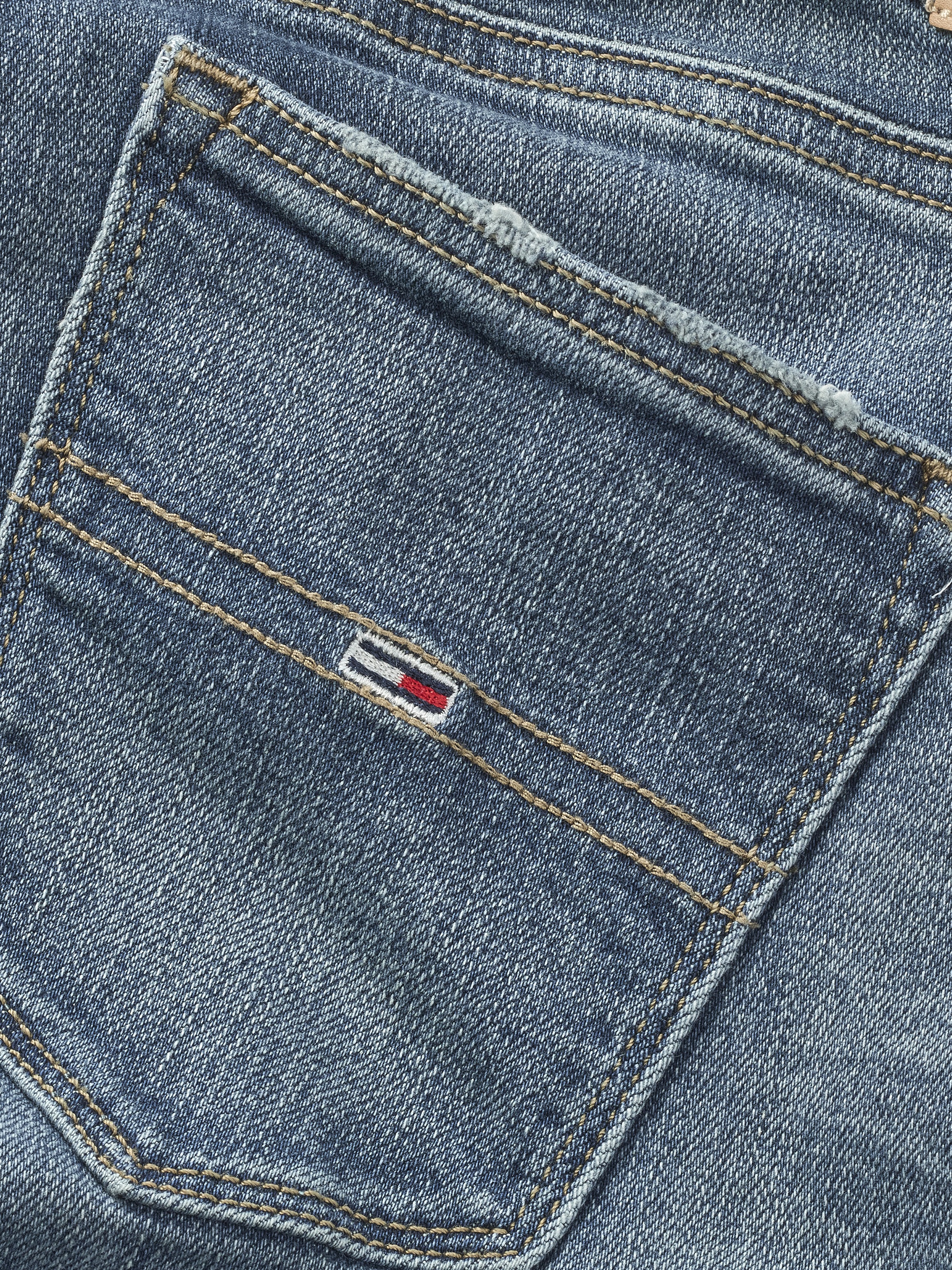 Tommy Jeans Skinny-fit-Jeans »Nora Mid Rise Skinny Fit«, mit Waschung, mit Logo-Badge