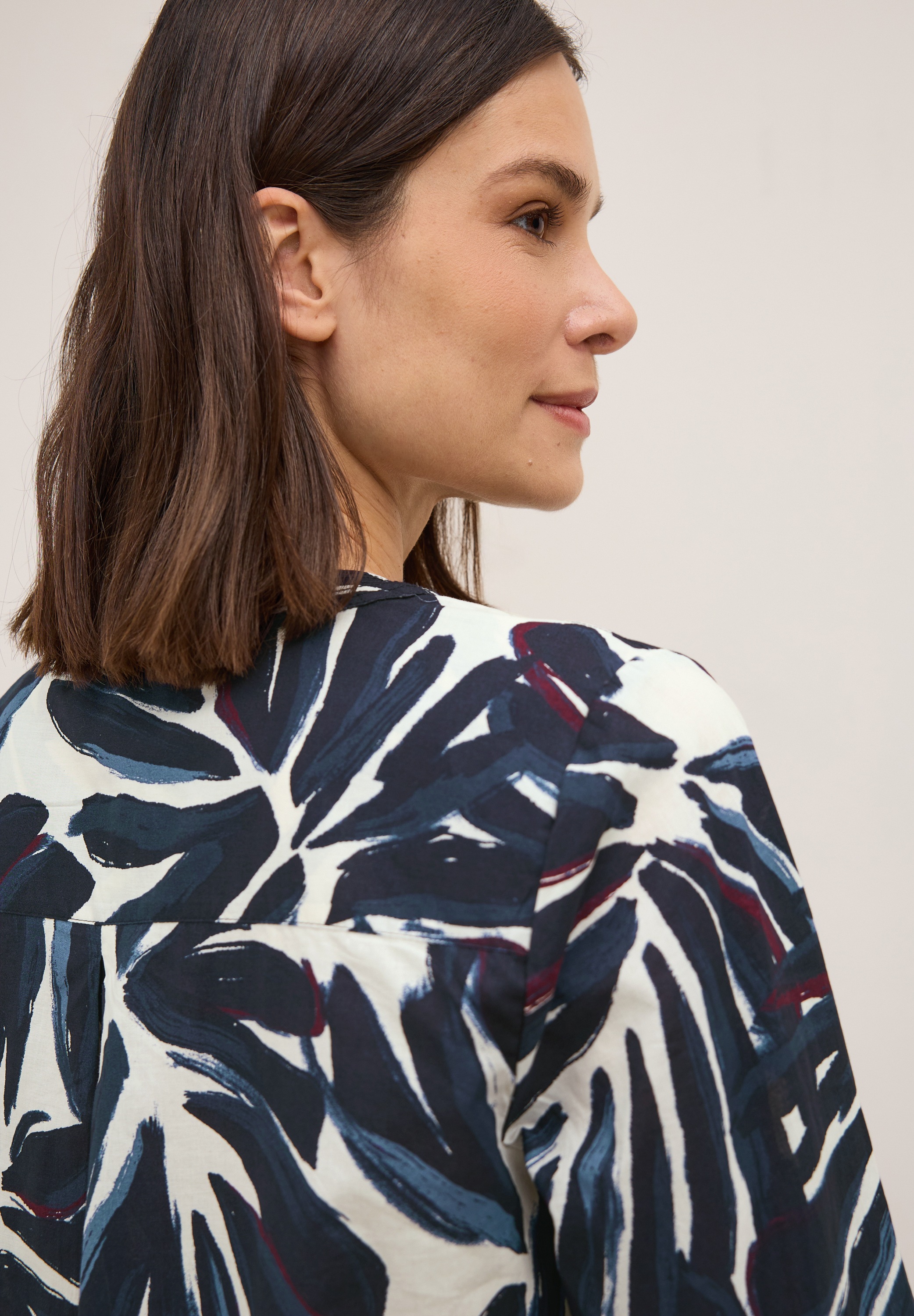 Cecil Klassische Bluse, mit All-Over Print