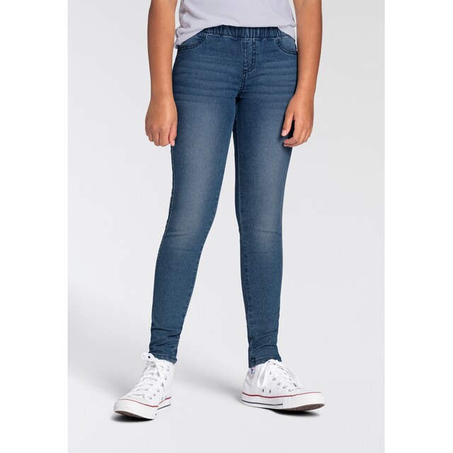 ✵ DELMAO Skinny-fit-Jeans »für Mädchen« günstig ordern | Jelmoli-Versand