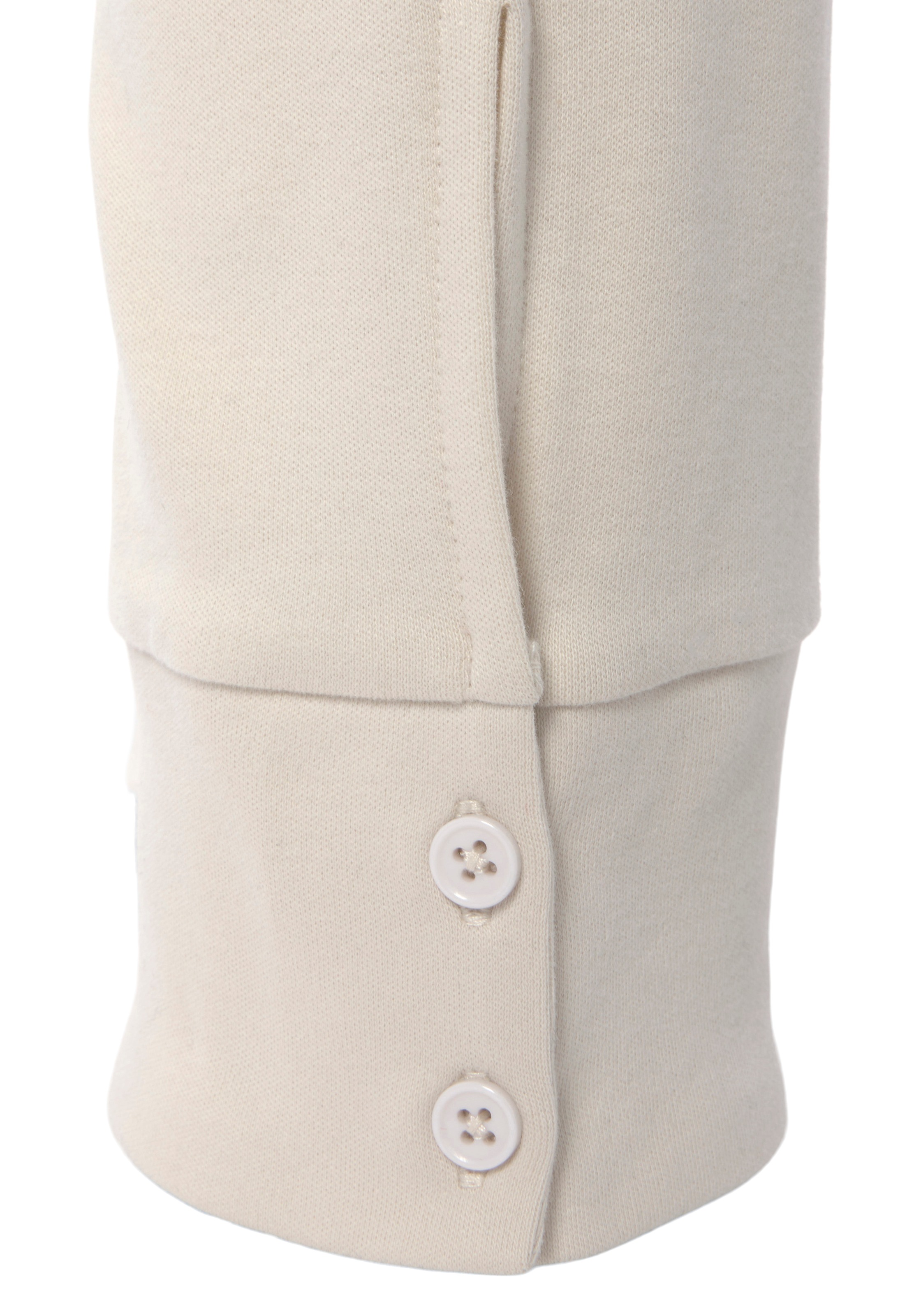 LASCANA Sweathose, Loungehose mit Knöpfen am Beinsaum, Loungewear