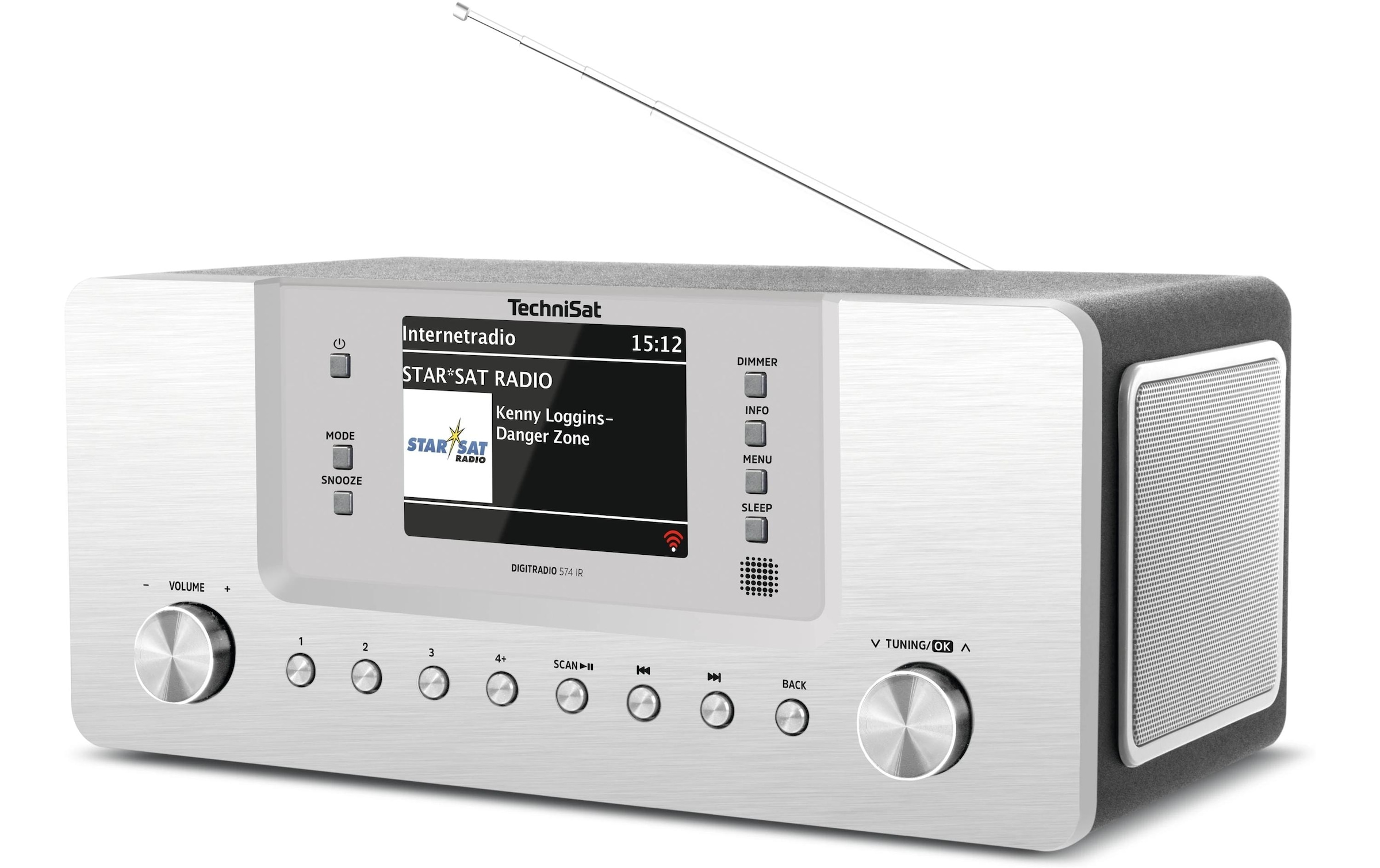 TechniSat Internet-Radio »DigitRadio 574 IR«, (Bluetooth Digitalradio (DAB+)-FM-Tuner-Internetradio)