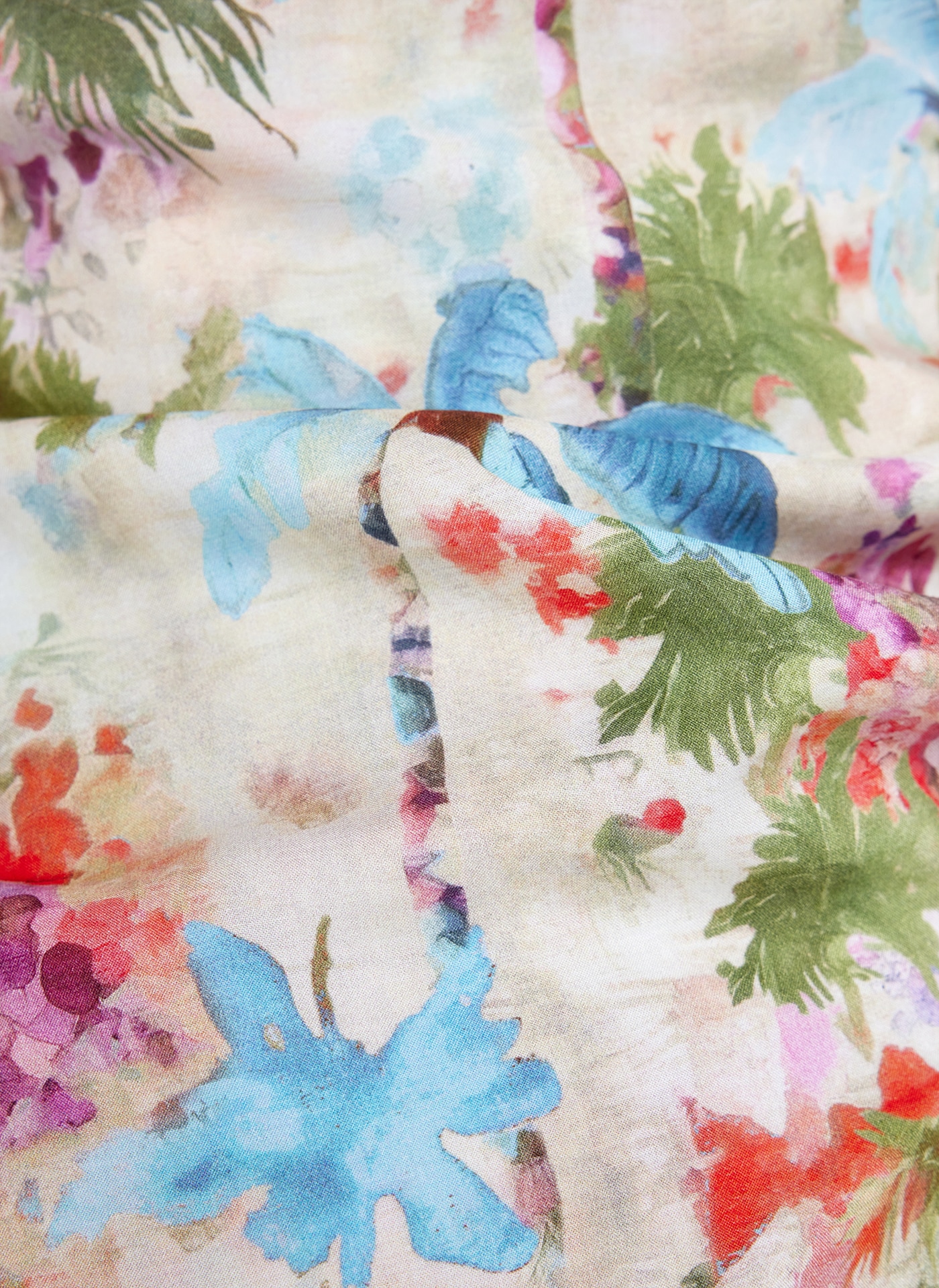 Rabe Druckbluse, im Tunika-Stil und mit floralem Muster
