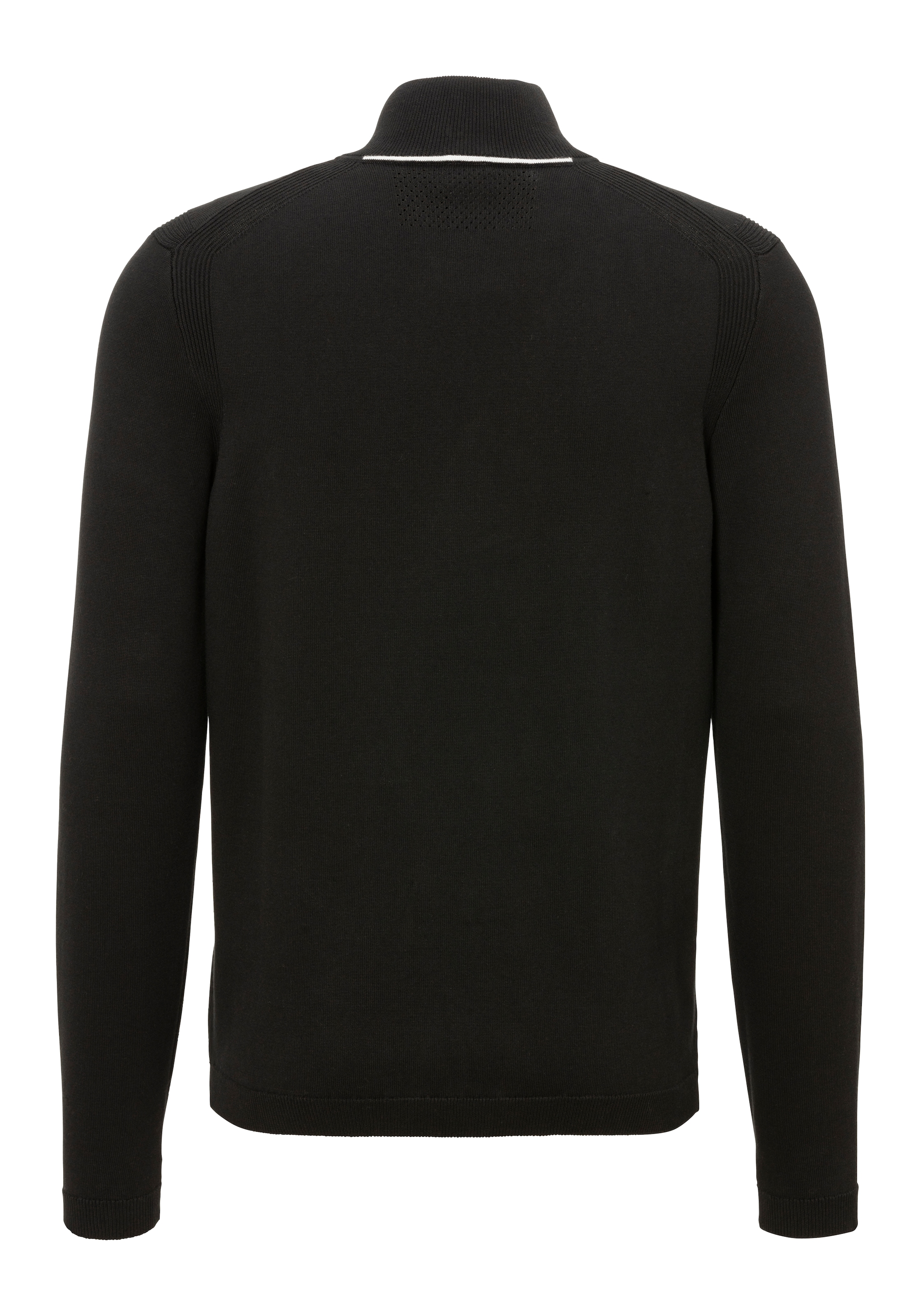BOSS GREEN Strickpullover »Ever-X QZ«, mit Reissverschluss