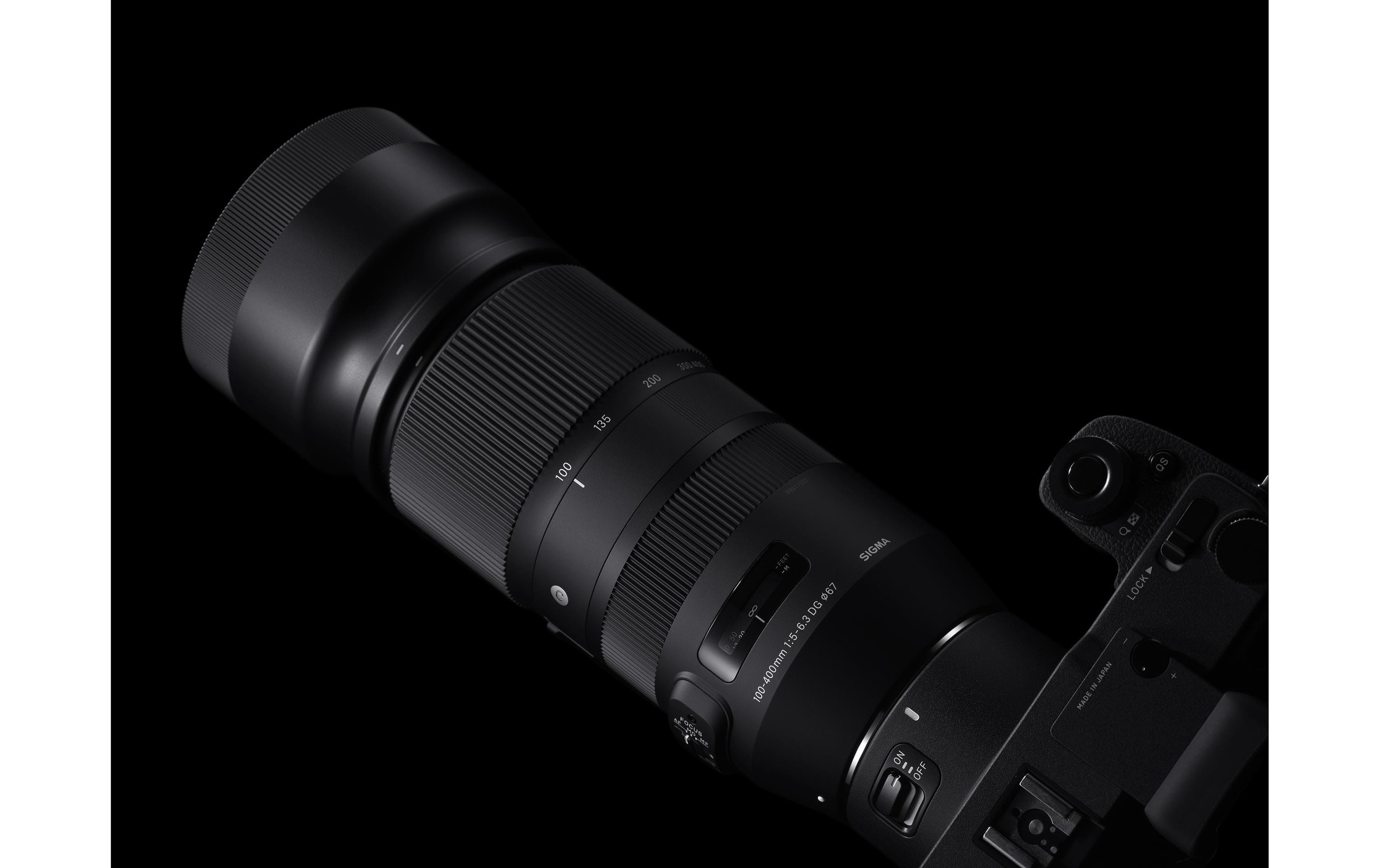 Zoomobjektiv »Sigma 100-400mm f / 5.0-6.3 DG OS HSM c Ca«