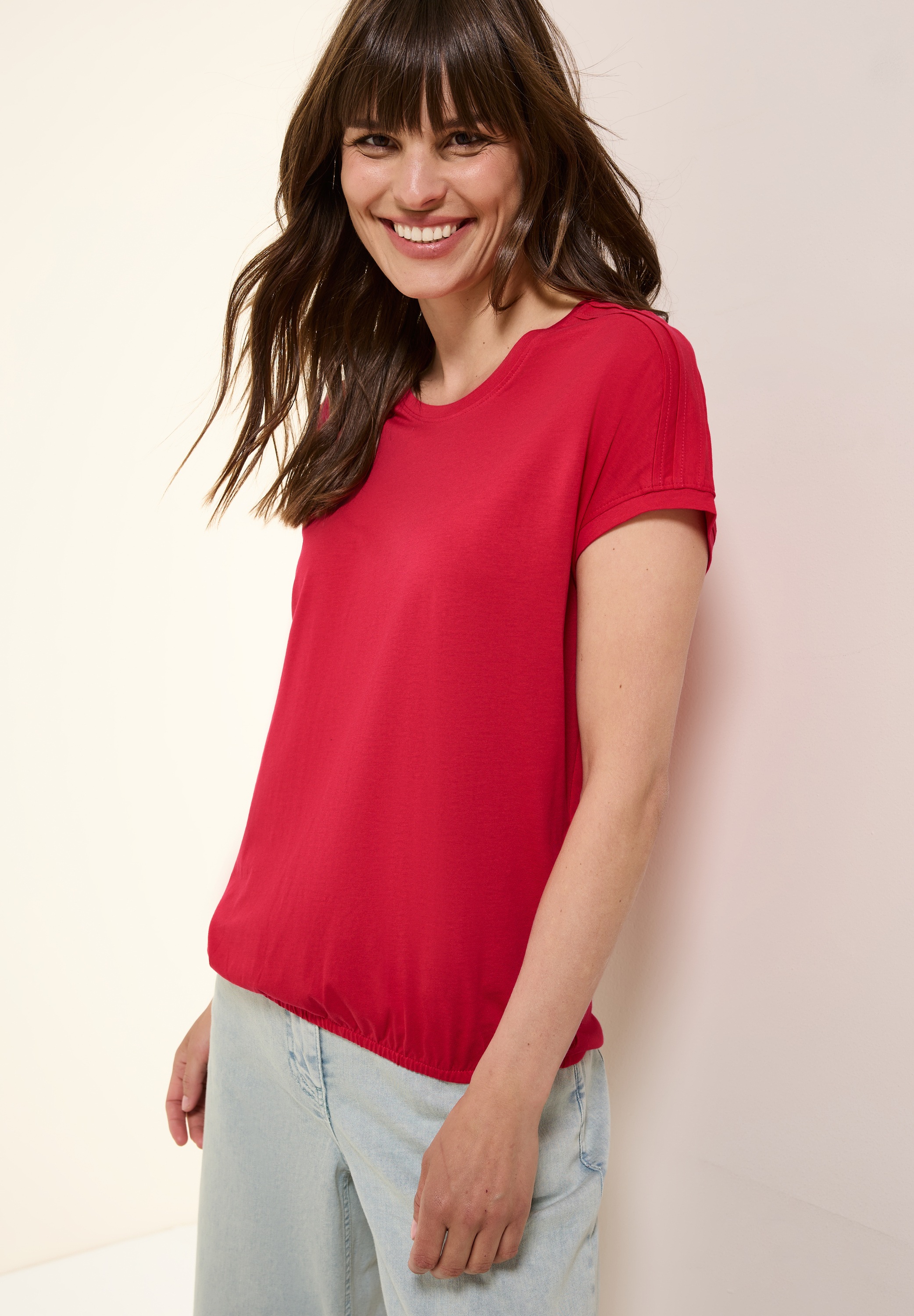 Cecil T-Shirt mit elastischem Bund