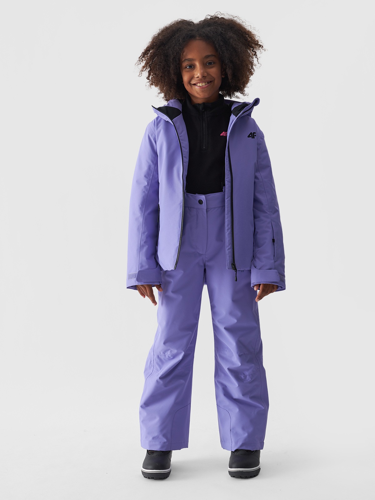 4F Skijacke, mit Kapuze, Winterjacke