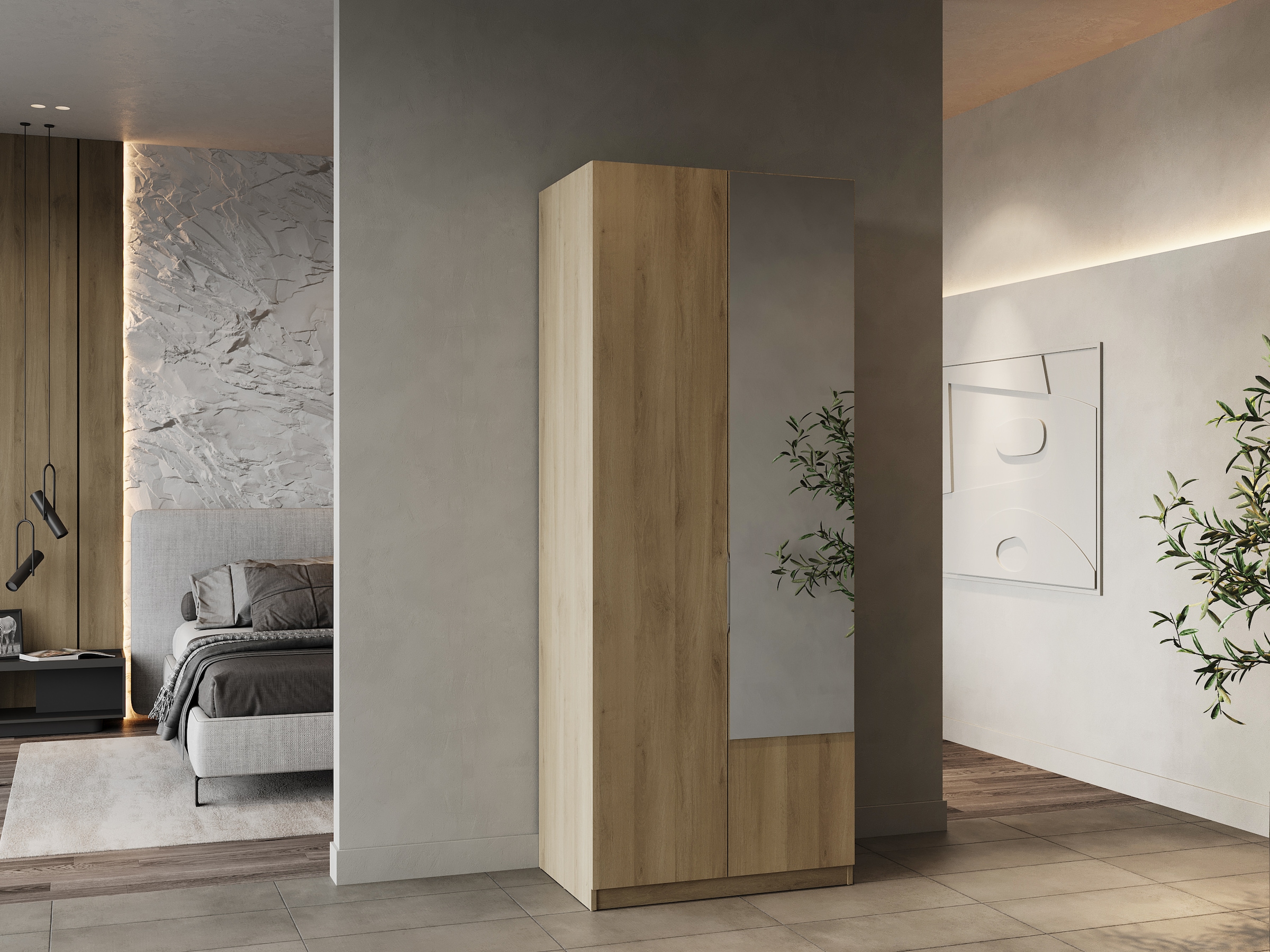 Demeyere GROUP Drehtürenschrank »Ghost«, Made in France