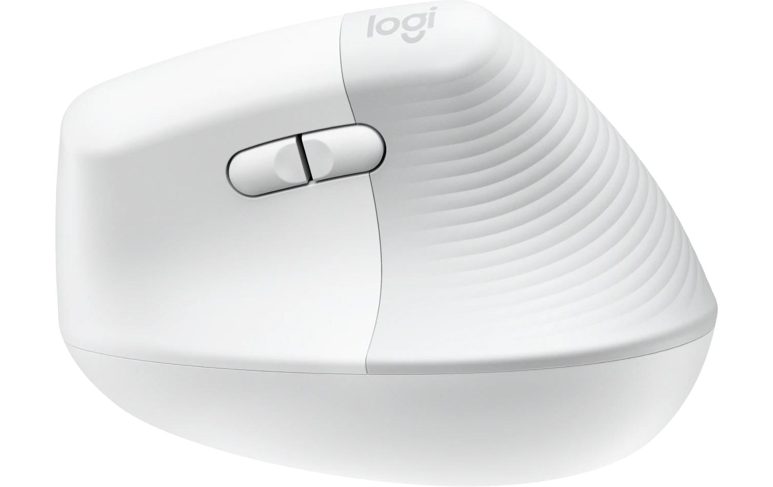 Logitech ergonomische Maus »Maus Lift Off-white«, kabellos