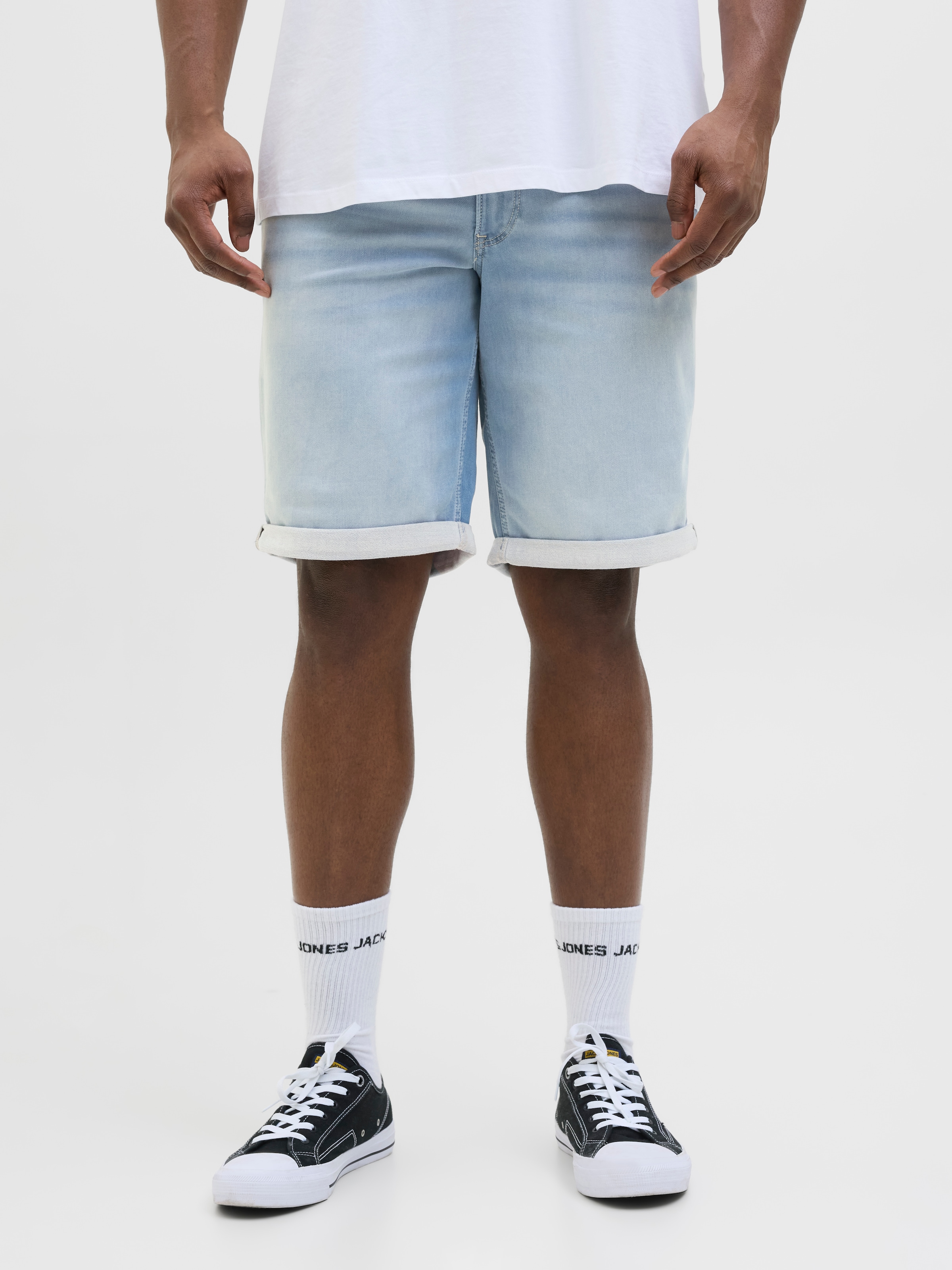 Jack & Jones PlusSize Shorts »JJIRICK JJICON I.K. SHOR« mit Umschlag