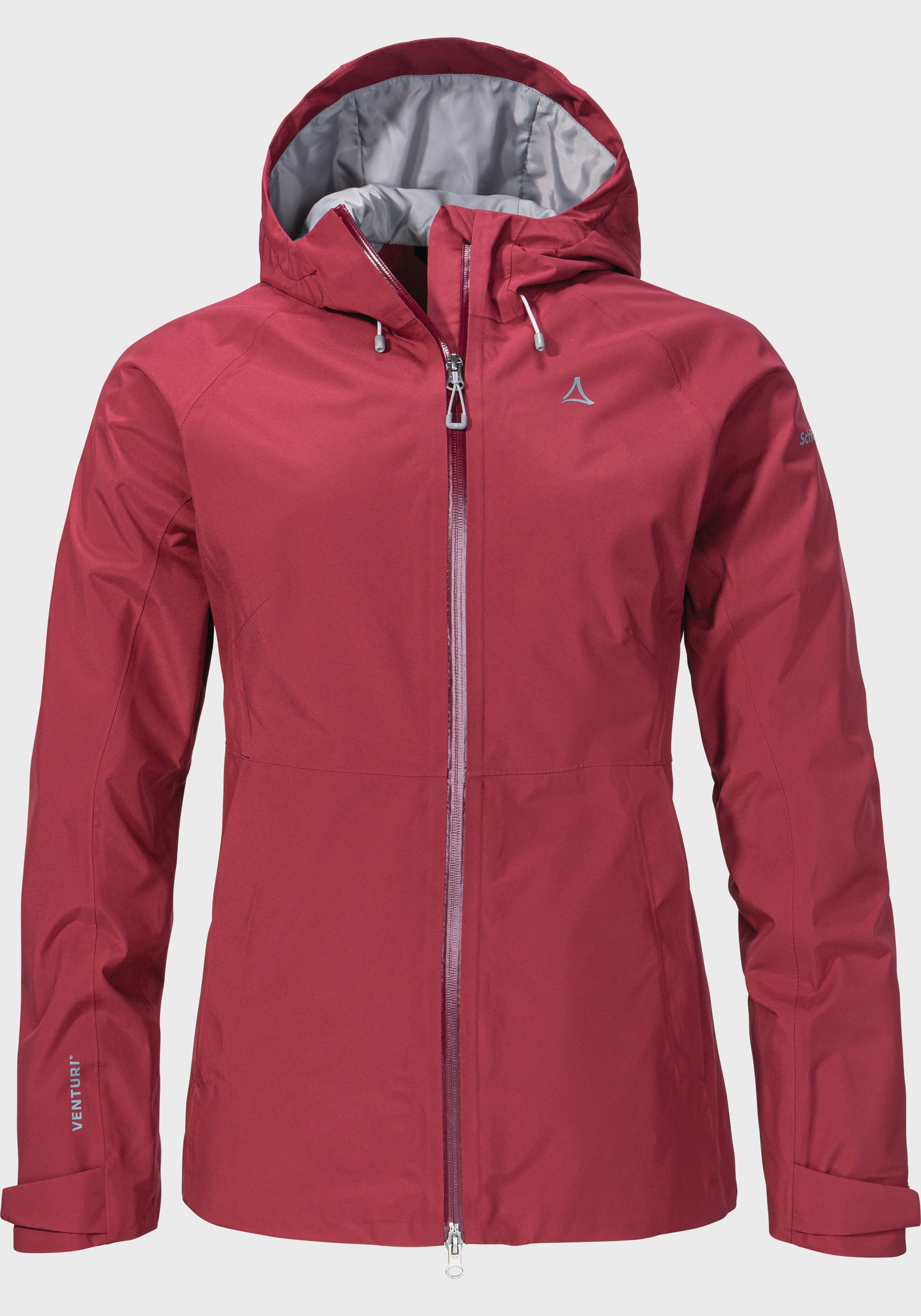 Schöffel 3750, Rot Outdoorjacke "Jacket Style Mauku Wms" Mit Kapuze