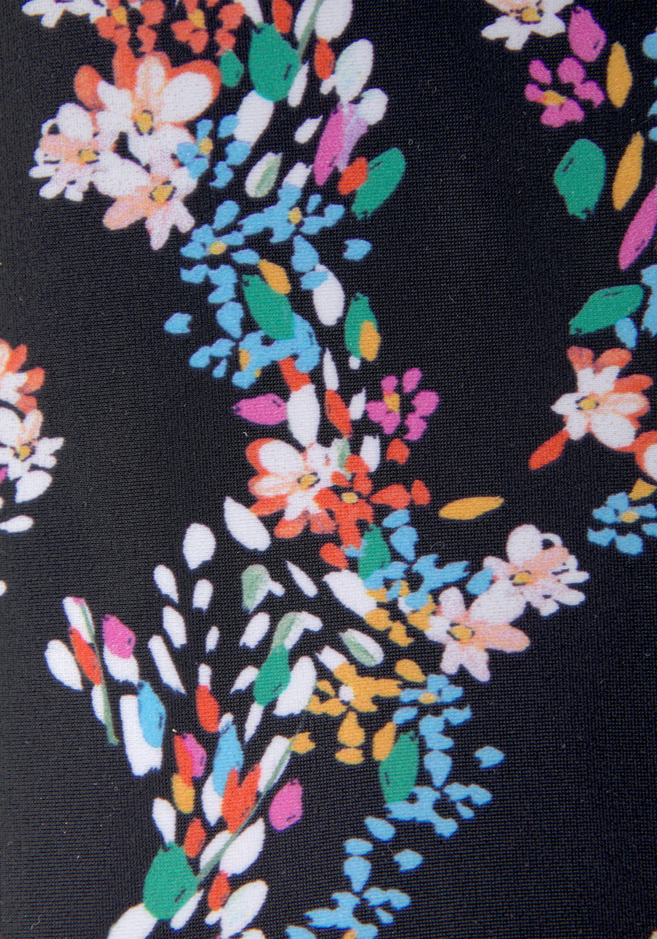 petite fleur Bügel-Tankini, mit floralem Print