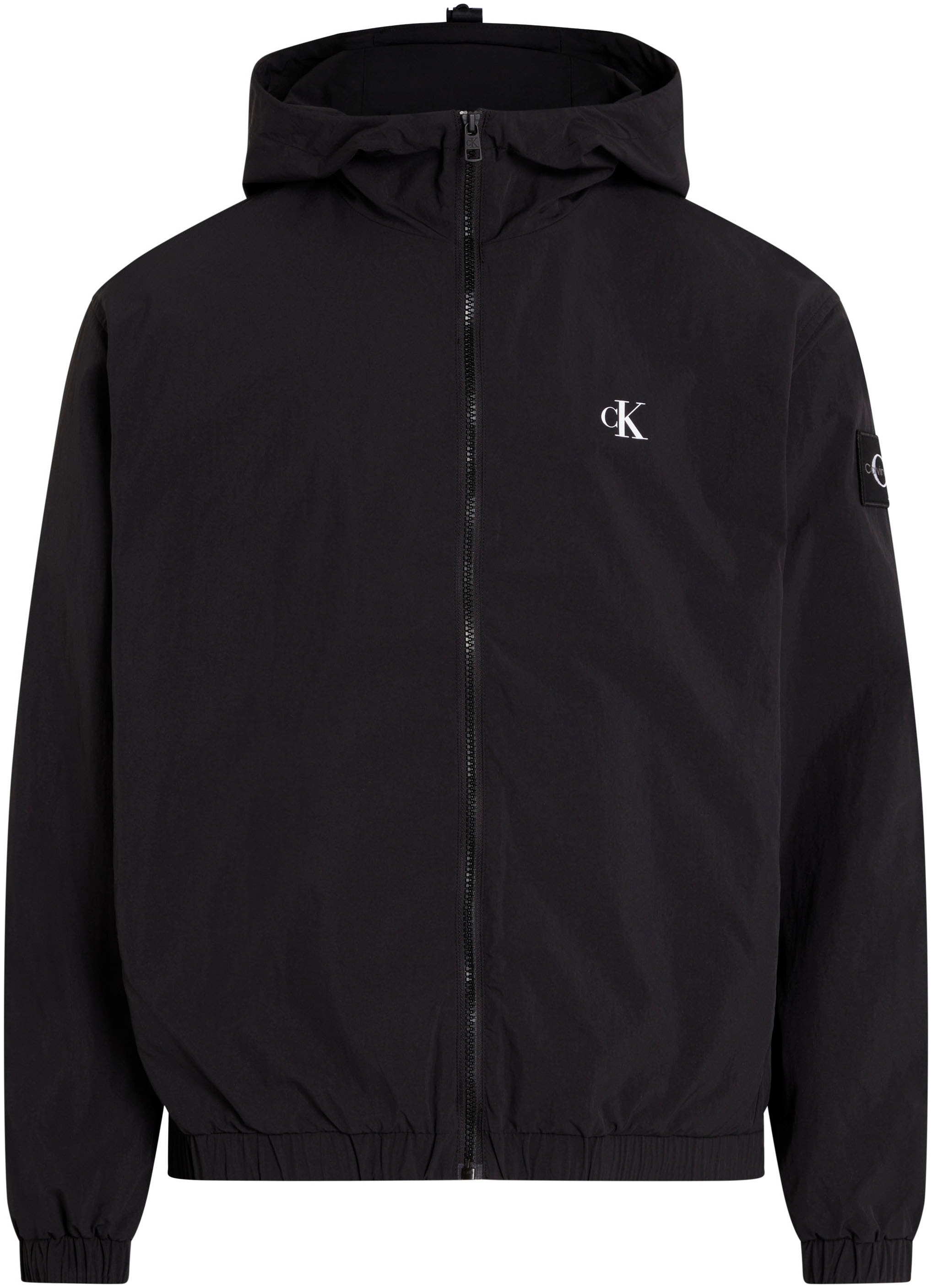 Calvin Klein Jeans Windbreaker »WINDBREAKER«, mit Kapuze, mit Calvin Klein Logo-Badge