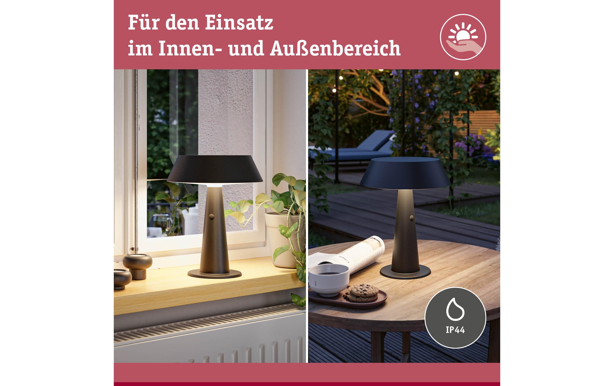 Paulmann Tischleuchte »Solar LED Soala«
