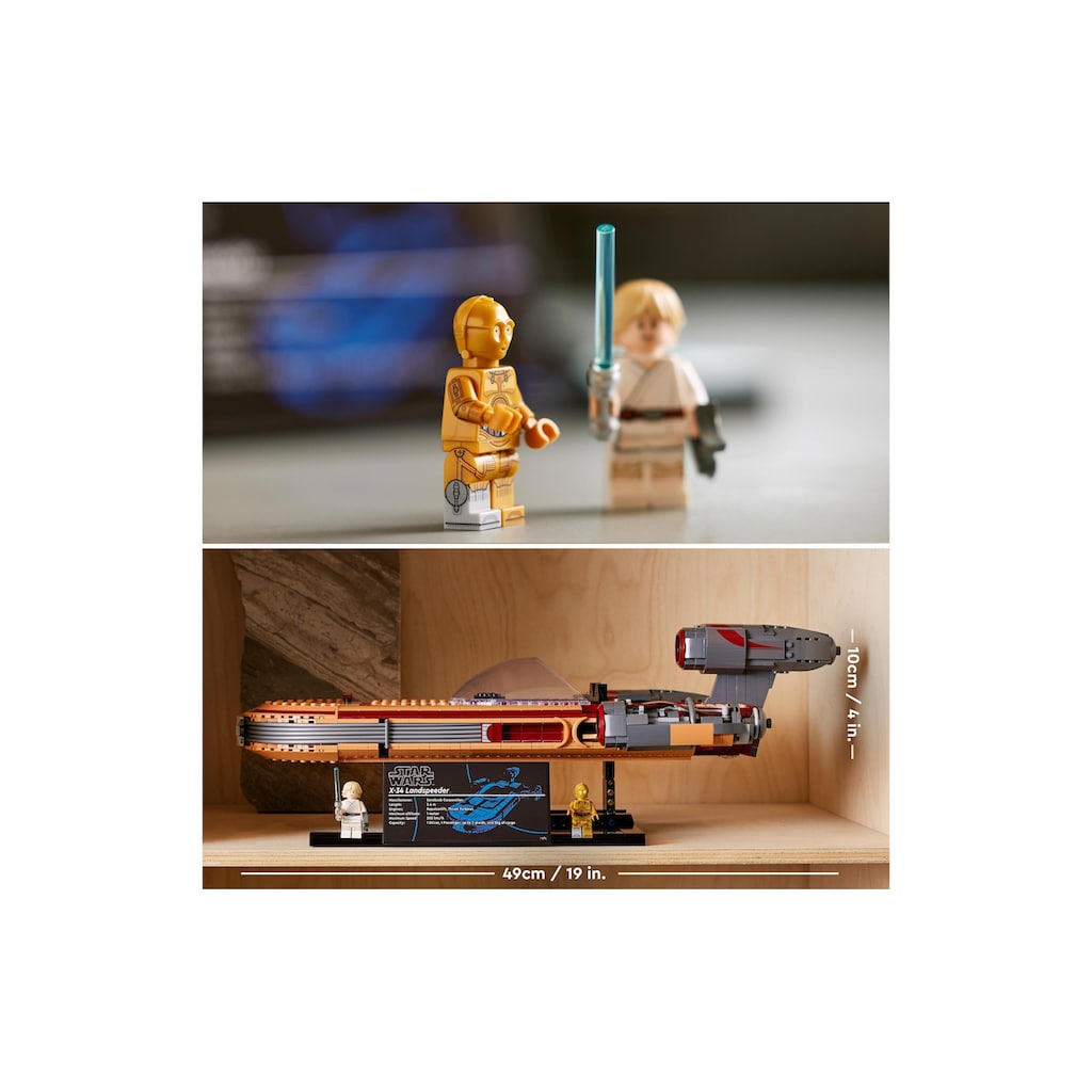 LEGO® Spielzeug-Auto »Wars Luke Skywalkers«, (1890 tlg.)