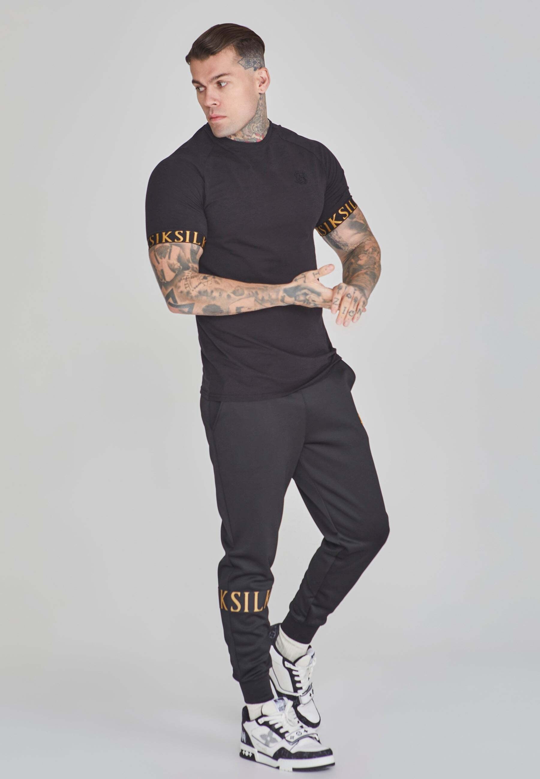 Siksilk T-Shirt »Siksilk T-Shirt Tech T-Shirt in Black«