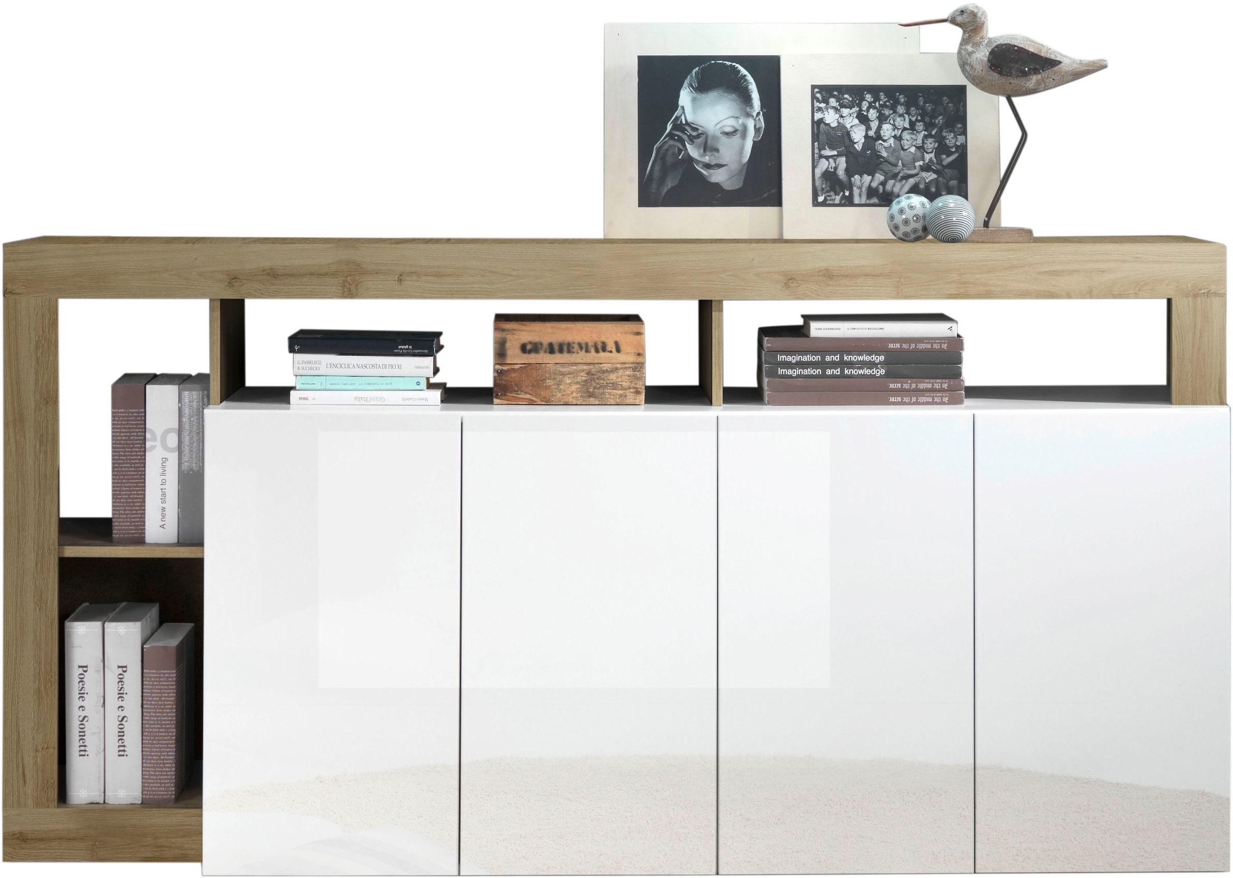 INOSIGN Sideboard »Hamburg«, Breite 184 cm