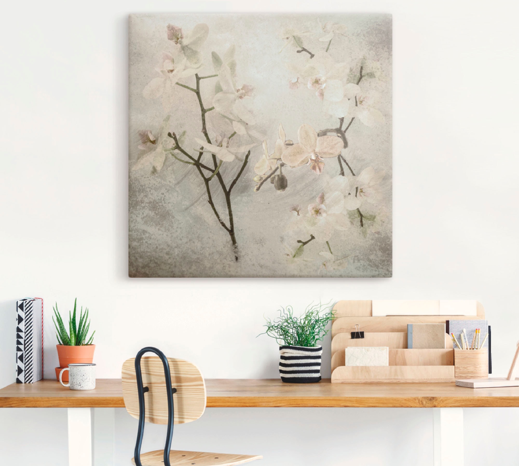 Artland Wandbild »Orchideen«, Blumen, (1 St.), als Leinwandbild, Poster, Wandaufkleber in verschied. Grössen