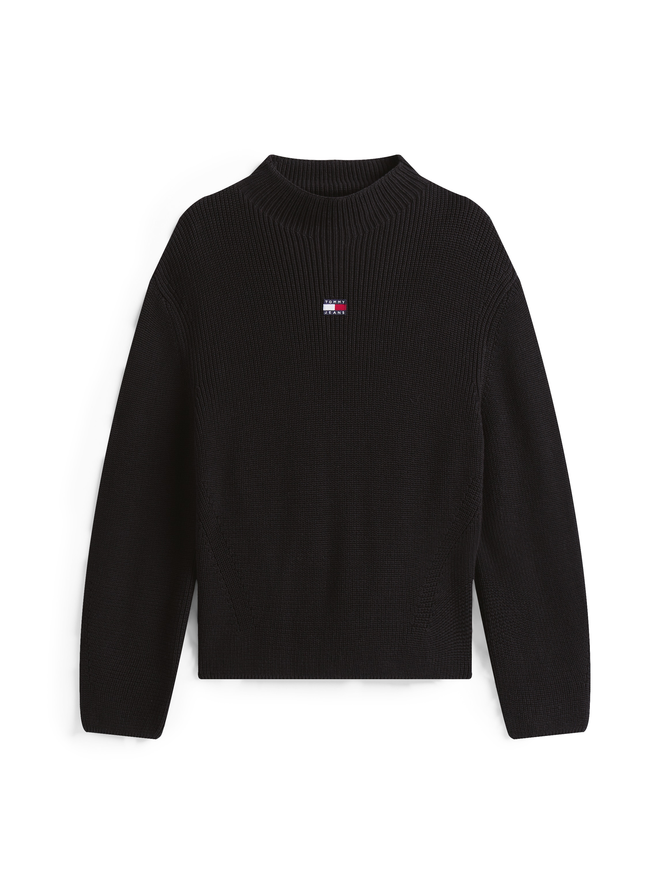 Tommy Jeans Stehkragenpullover »TJW MOCKNECK BADGE SWEATER«