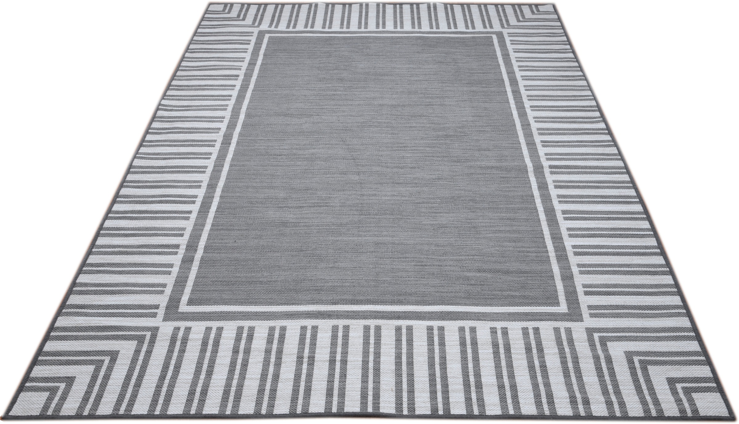 Teppich Baumwolle, | rechteckig, Flachgewebe, 100% Teppich kaufen online Leonique Jelmoli-Versand mit Bordüre »Manon«, mit Bordüre,