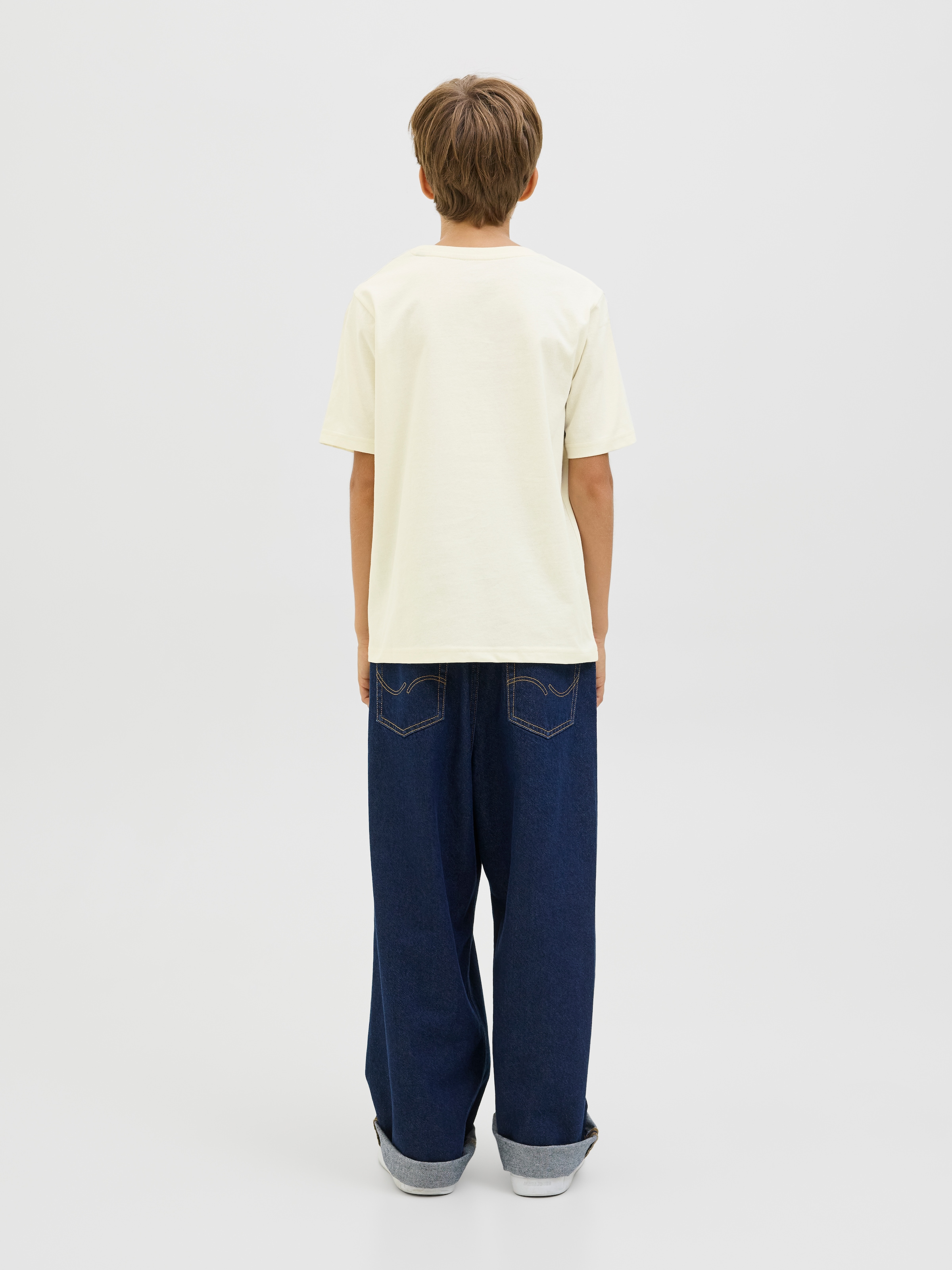 Jack & Jones Junior T-Shirt »JCOTIER FRONT PRINT TEE SS CN SN JNR«