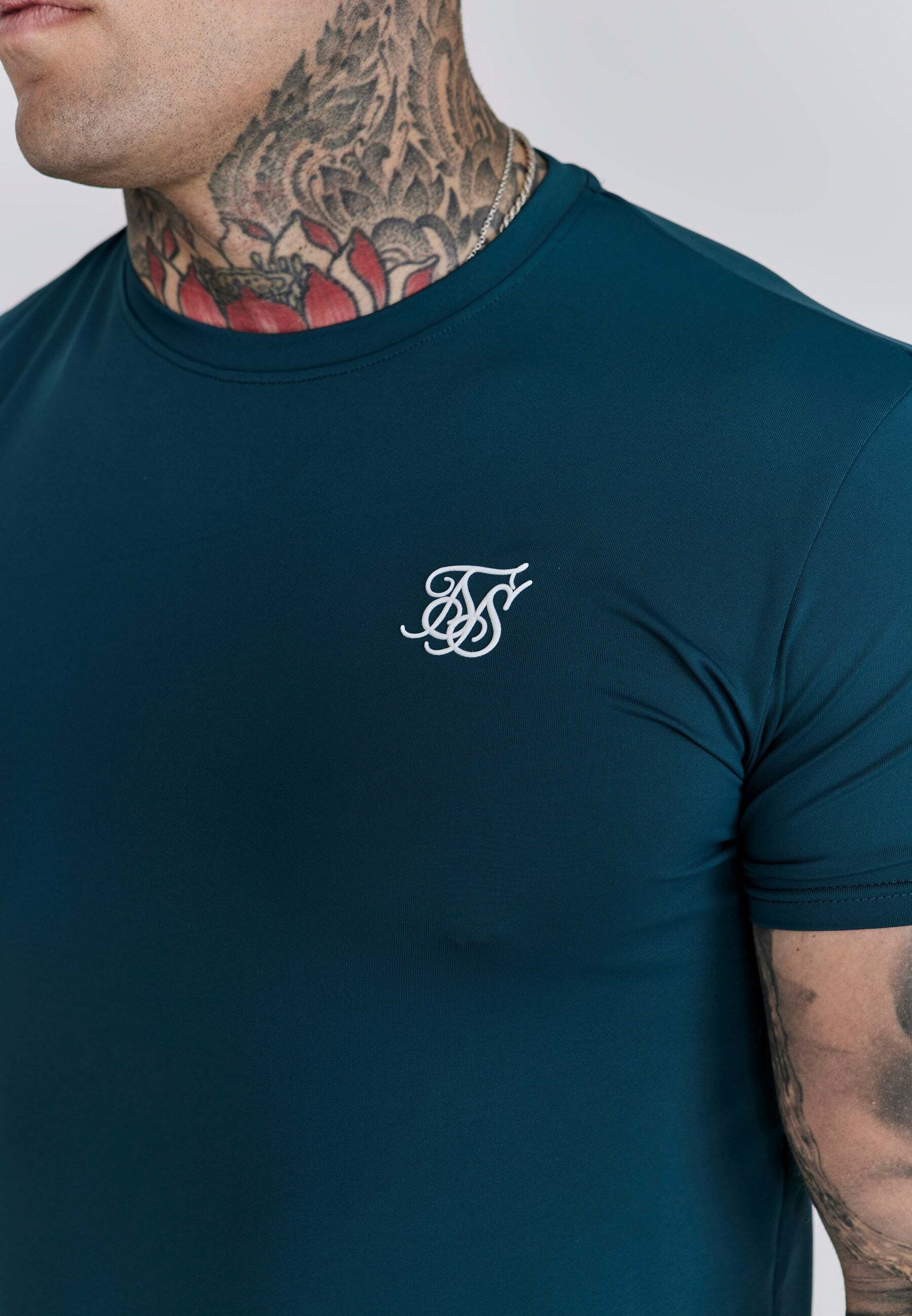 Siksilk T-Shirt »Siksilk T-Shirt Muscle Fit T-Shirt«