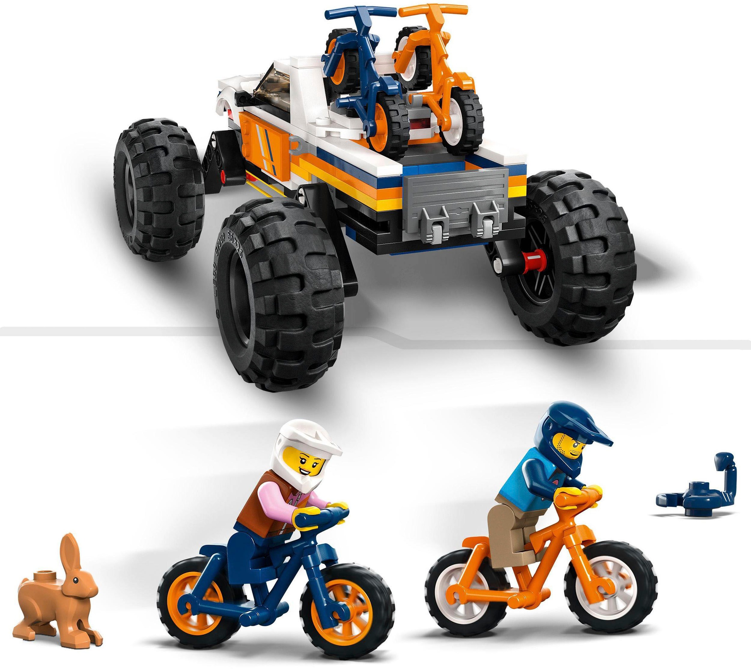 LEGO® Konstruktionsspielsteine »Offroad Abenteuer (60387), LEGO® City«, (252 St.), Made in Europe
