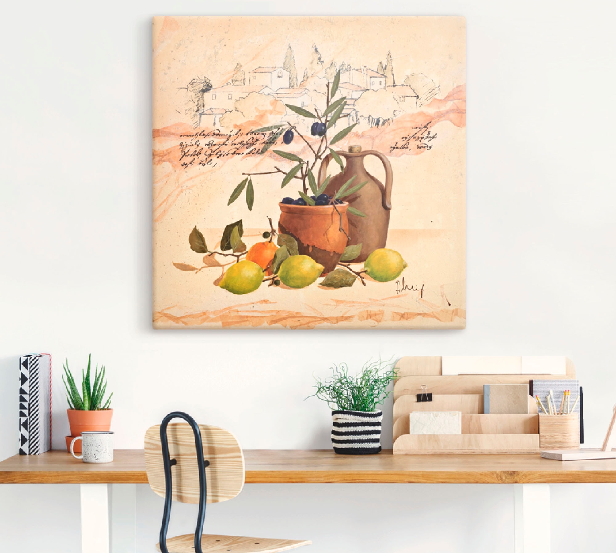 Artland Wandbild »Lavendel Impressionen«, Arrangements, (1 St.), als Leinwandbild, Poster, Wandaufkleber in verschied. Grössen