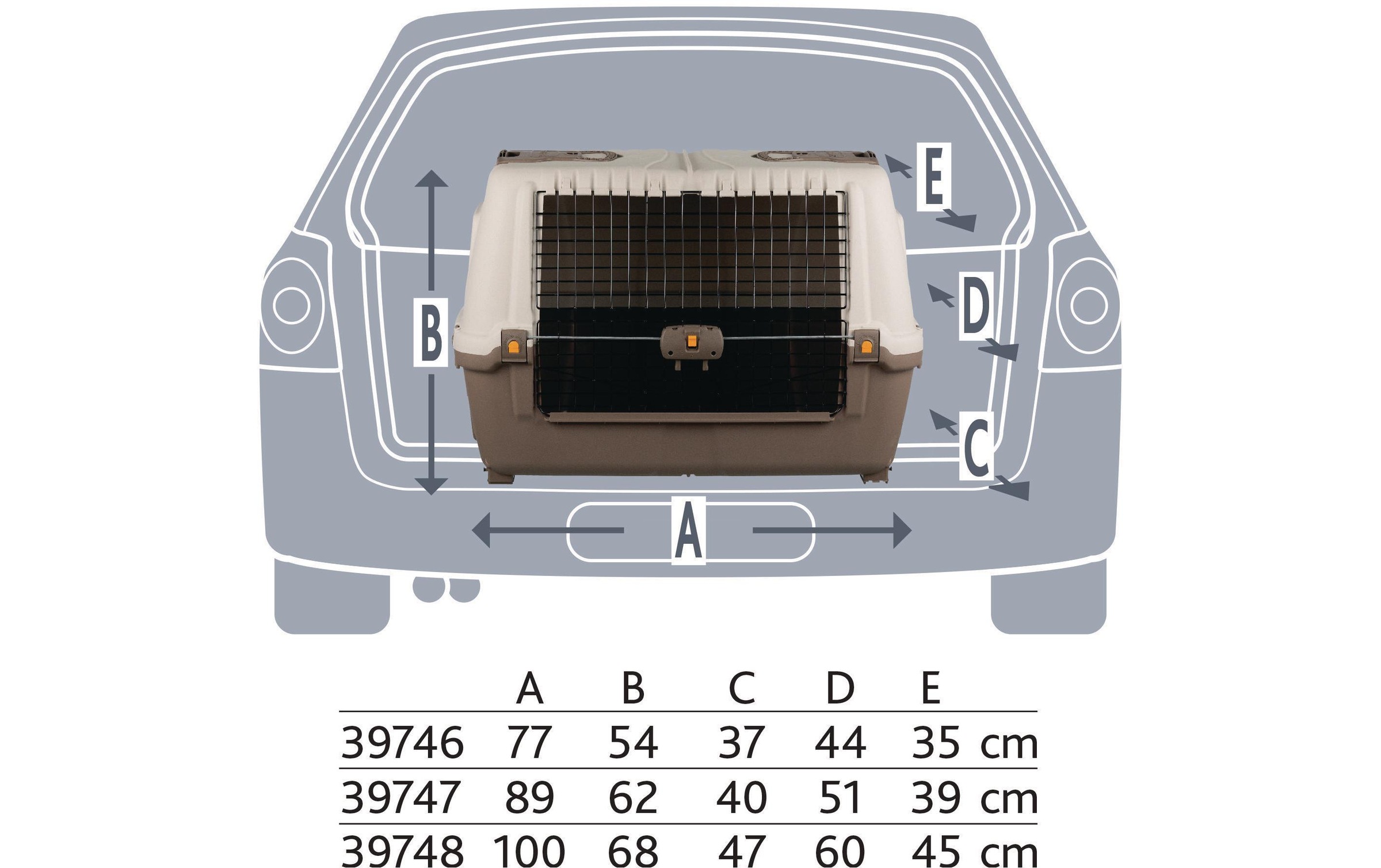 TRIXIE Tiertransportbox »Skudo Car ML«
