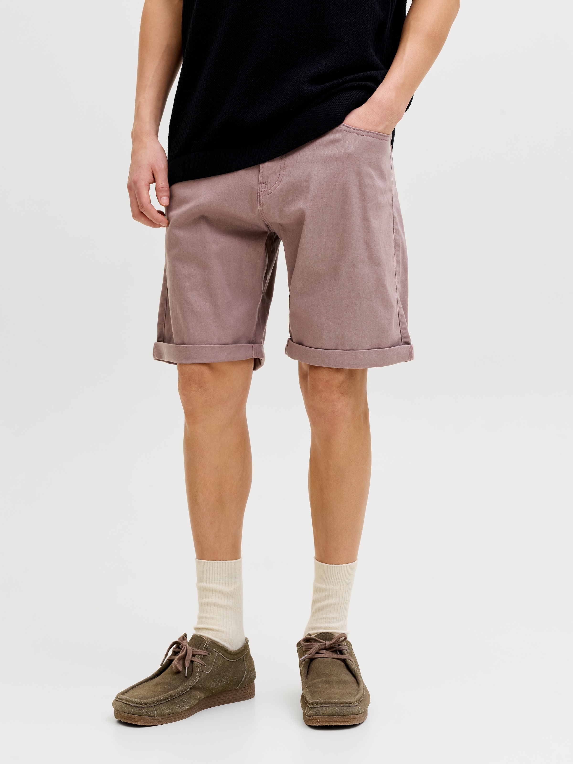 Jack & Jones Twilight Mauve Shorts "Jpstrick Dylan Original Shorts"