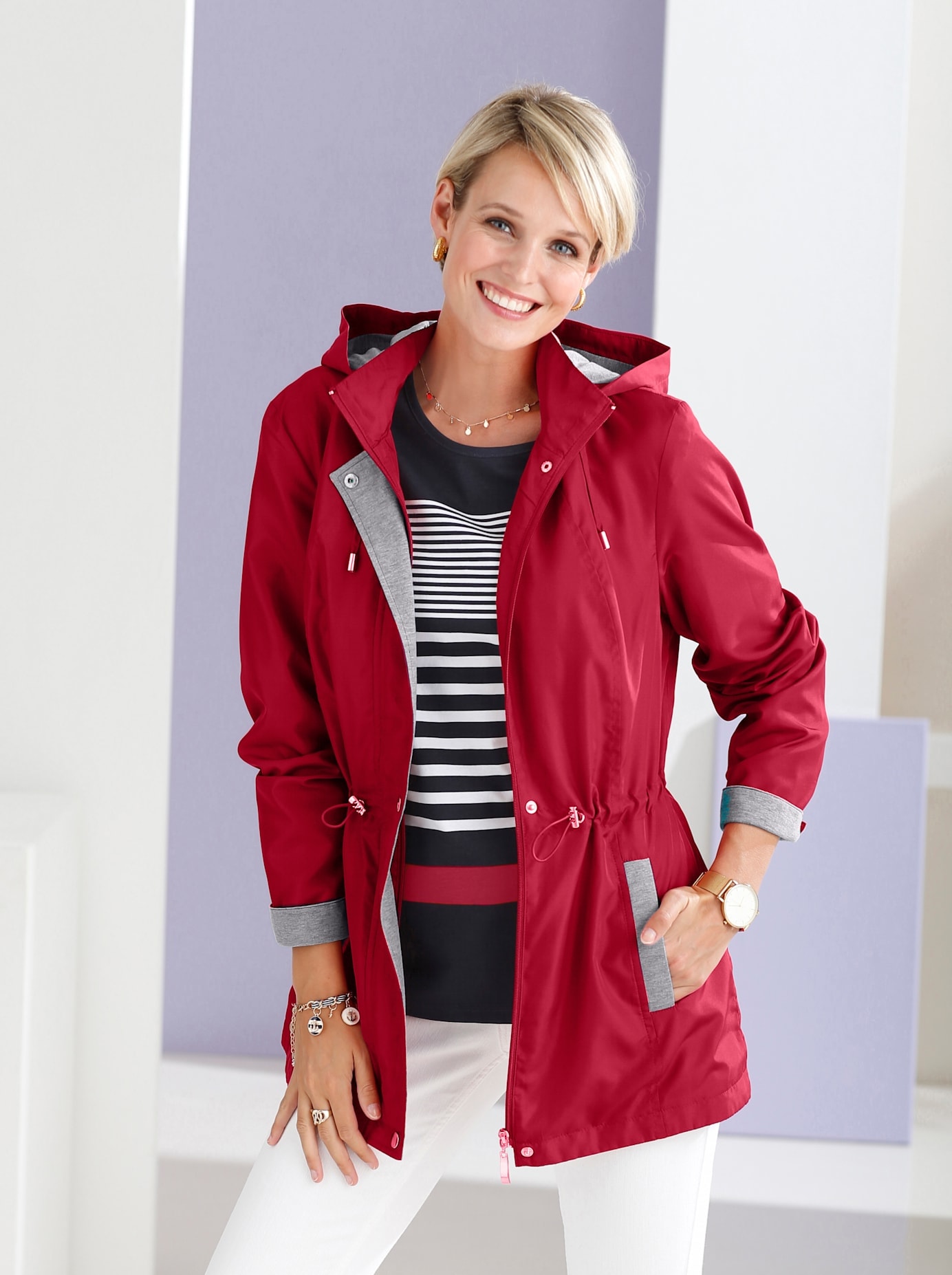 Classic Basics Anorak, mit Kapuze