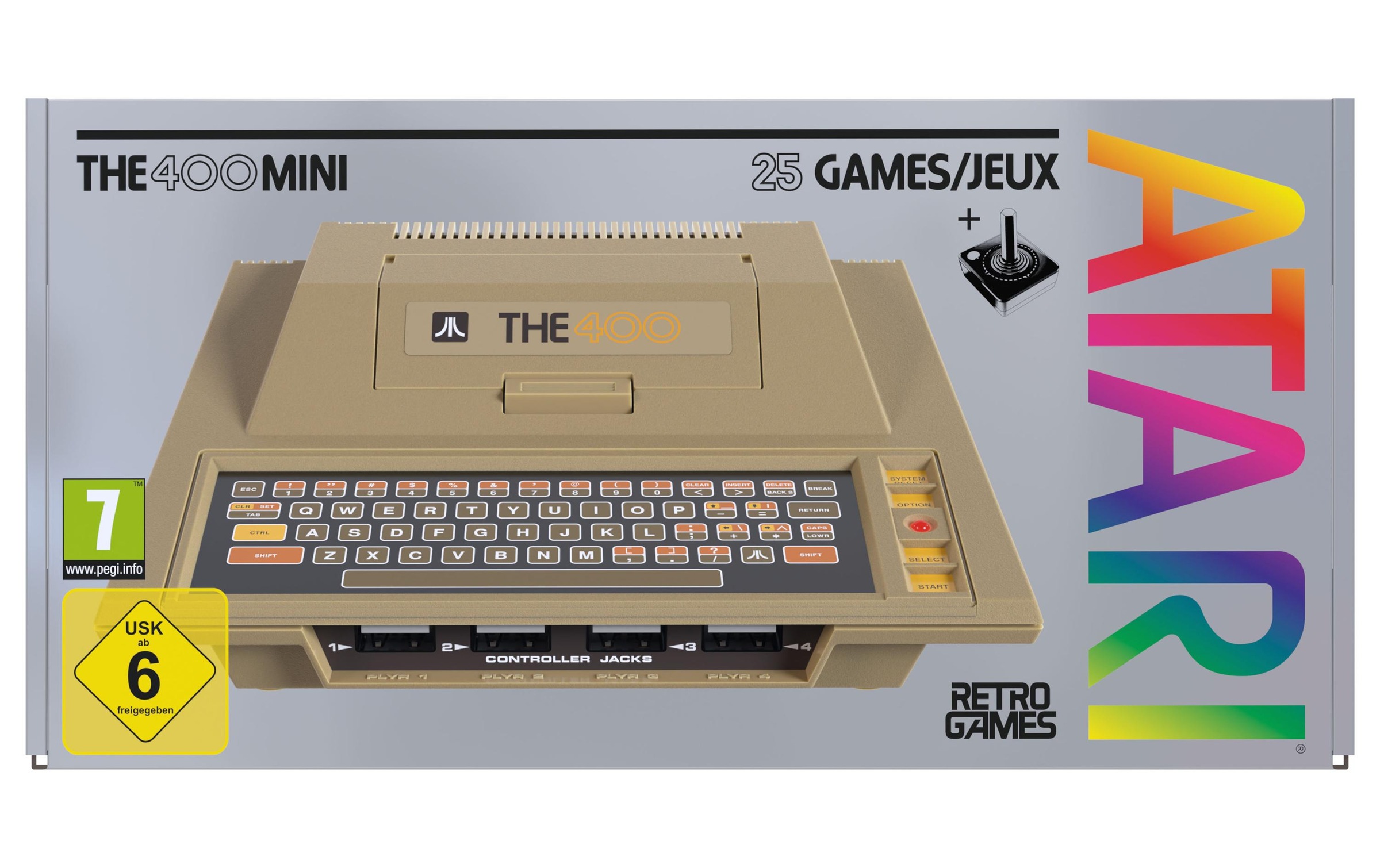 Retro Konsole »GAME Atari THE400 Mini«