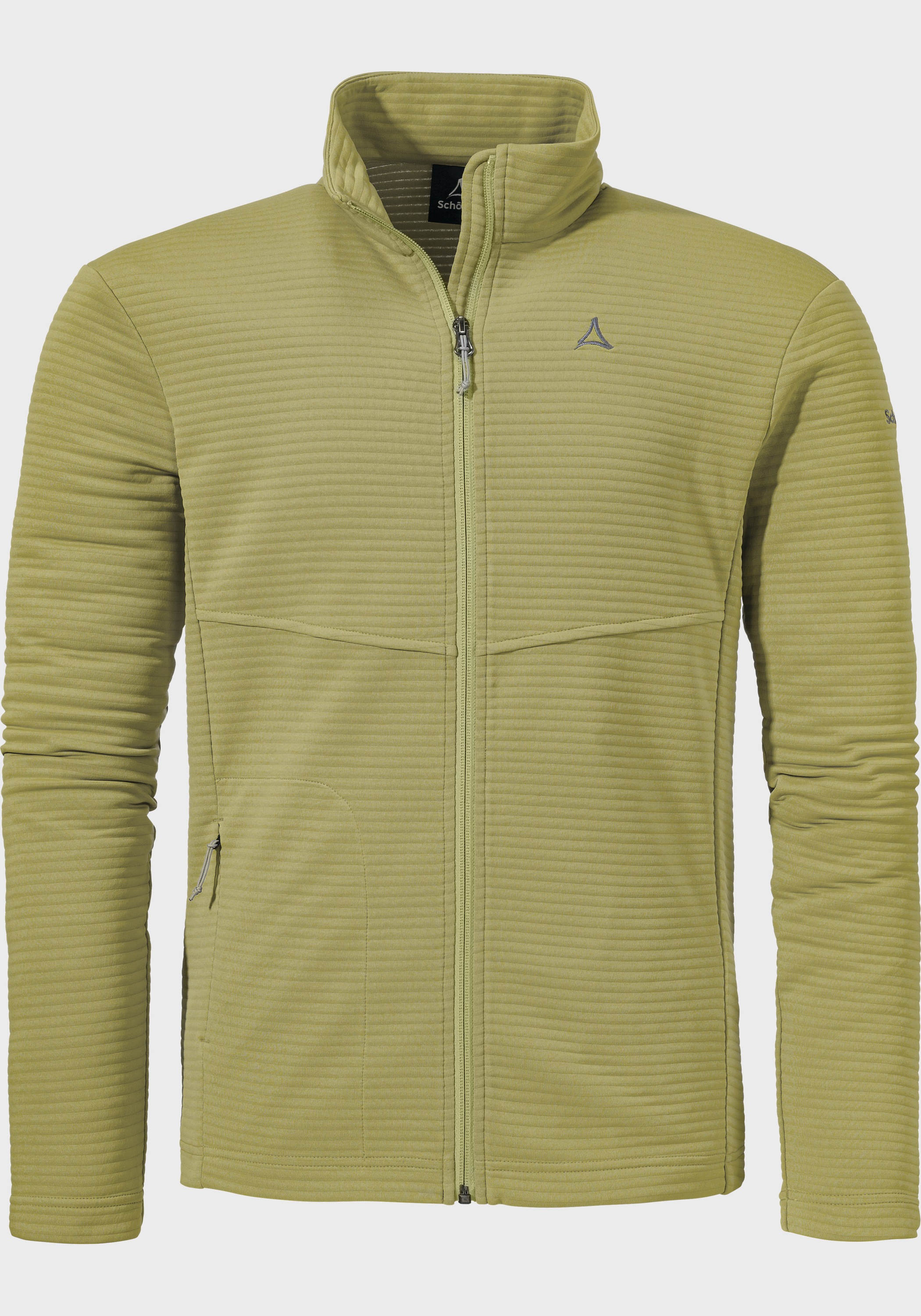 Schöffel 4605, Grün Fleecejacke "Circ Fleece Jk Style Smue Mns" Ohne Kapuze