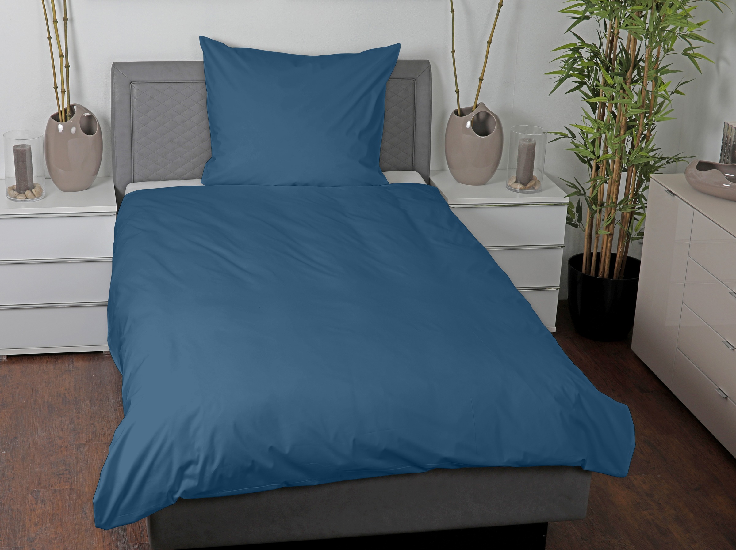 CASATEX "Uni" 2 Stk. Uni Design, Reißverschluss, tolle Farben