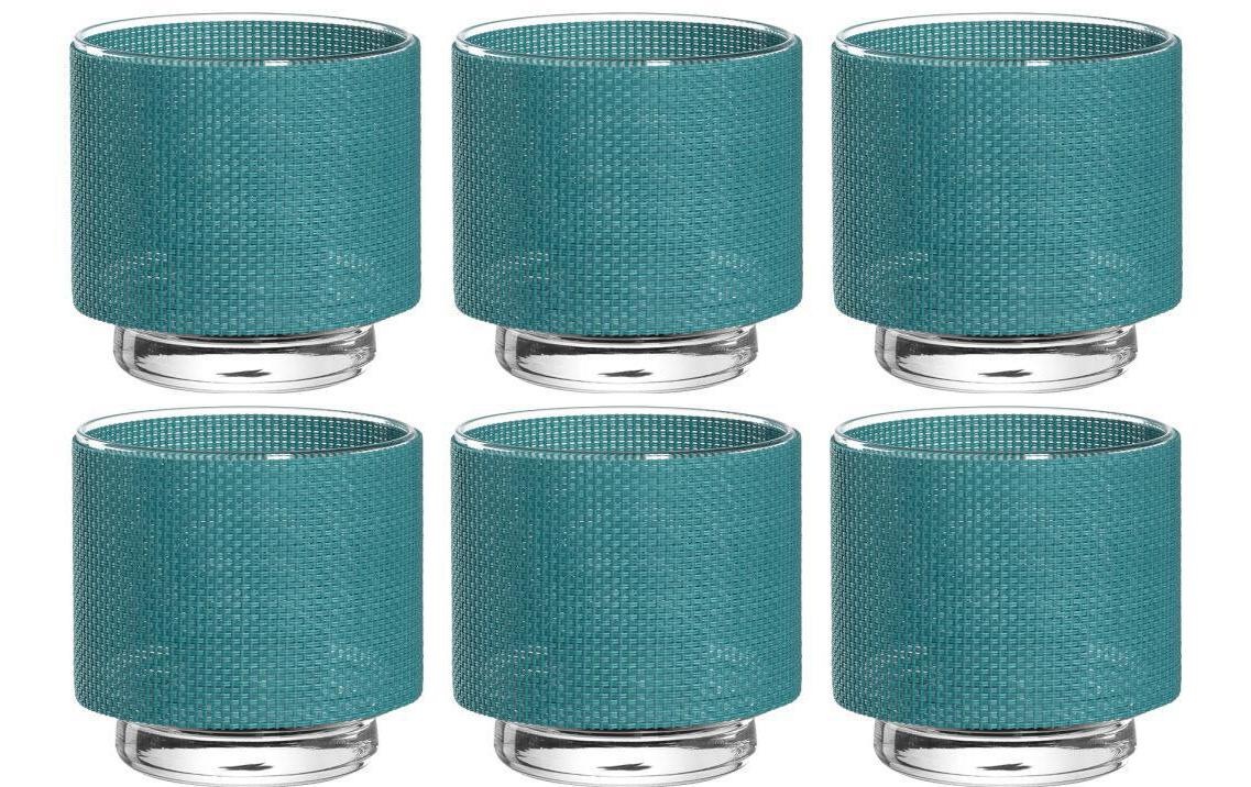 Leonardo Windlicht Organic Aus Klarglas – Natürliches Design, Maße 150x175x135 Mm