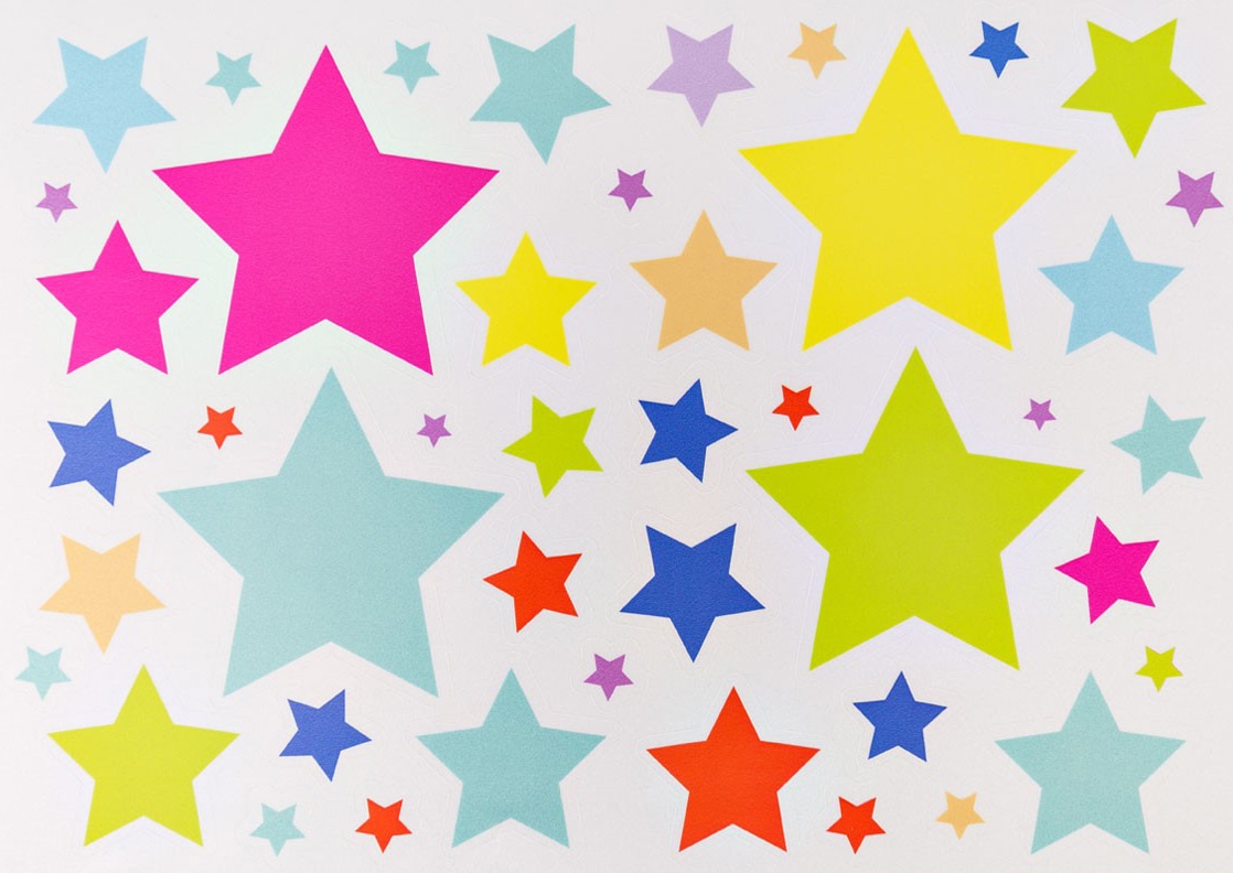 Kids, Kinderkoffer Rollen, Sterne«, | kaufen Jelmoli-Versand wasserbeständigen, »For ✵ 4 reflektierenden günstig Hauptstadtkoffer Sterne-Stickern mit