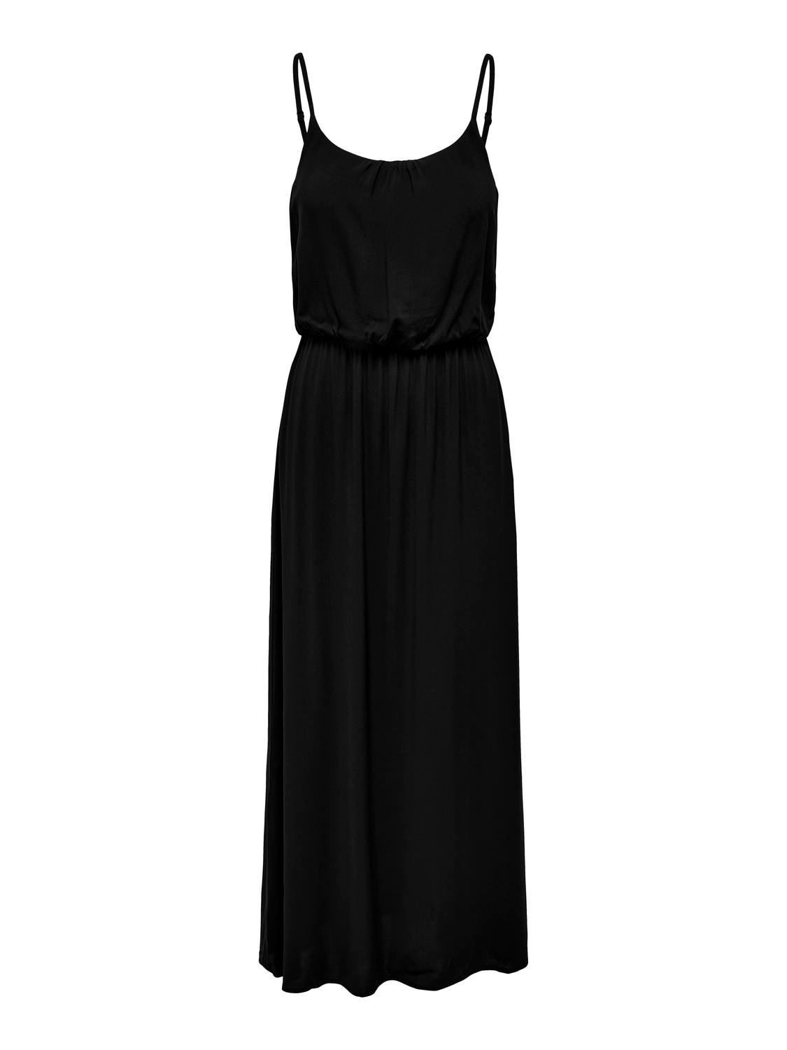 ONLY Maxikleid »ONLNOVA LIFE VIS STRAP MAXI DRESS SOLID«