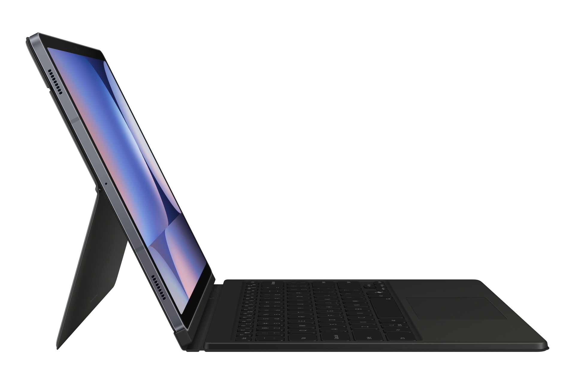 Samsung Tablet-Hülle »Book Cover Keyboard für Galaxy Tab S10+ | S9+ | S9 FE+«, Tastatur Cover, Schutzhülle, Tablethülle, Case, Schutzcase, stossfest