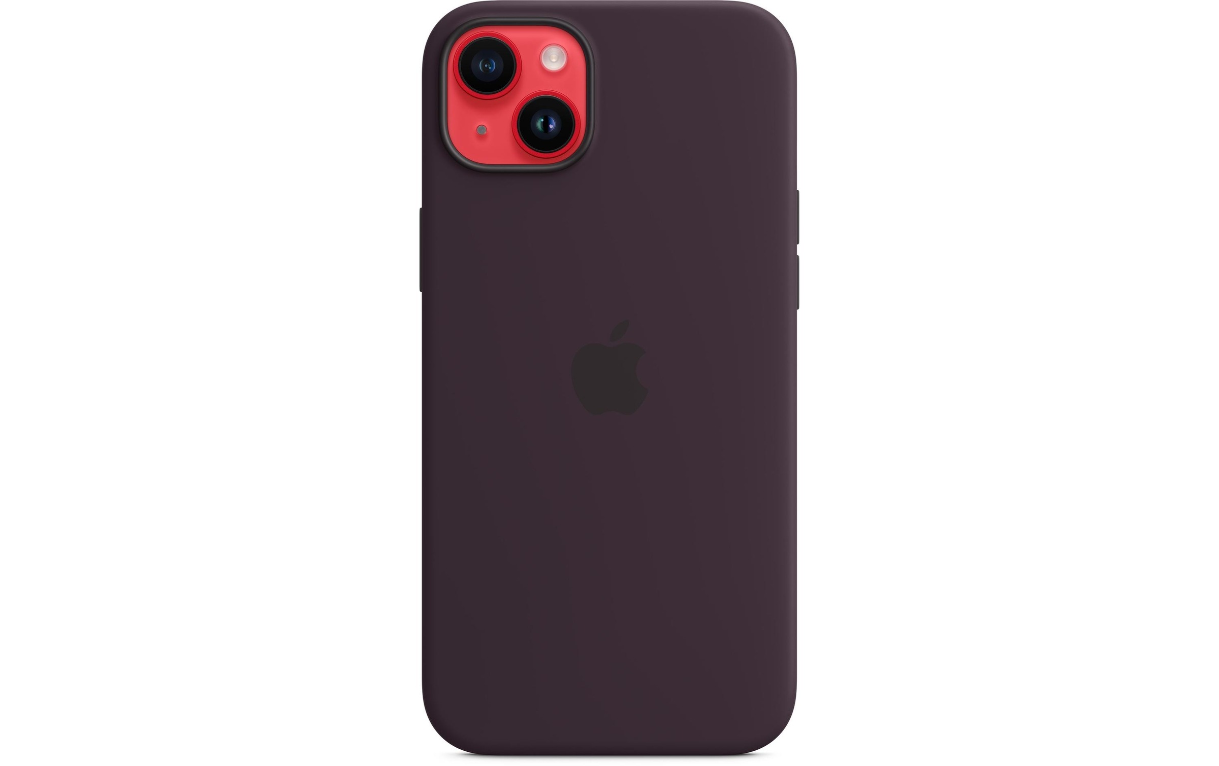Apple Smartphone Silikon Case mit MagSafe, iPhone 14 Plus, Holunder
