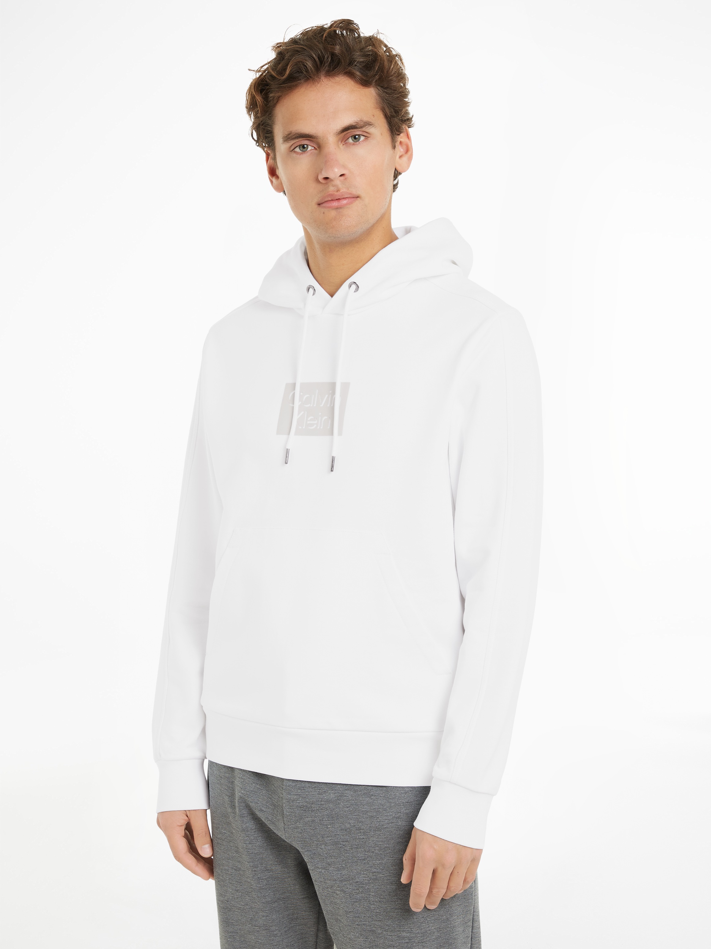 Calvin Klein Kapuzensweatshirt »CUT OUT SHADOW LOGO HOODIE«, mit Logodruck