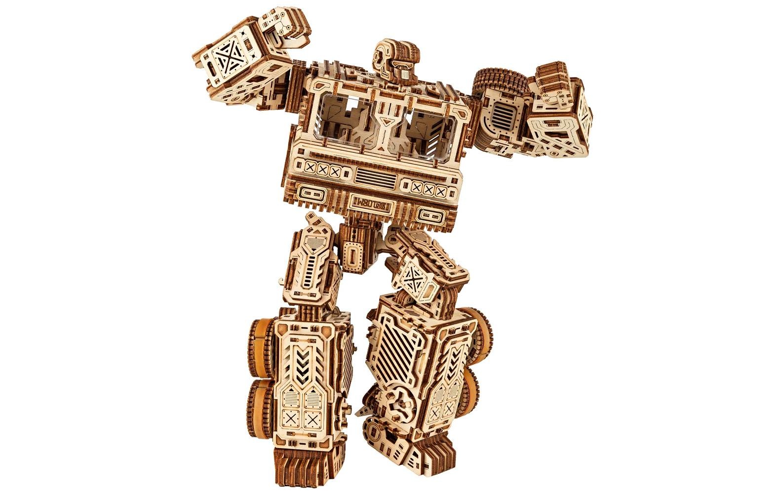 Spielbausteine »WoodTrick Timbertron Ultima«, (1212 St.)