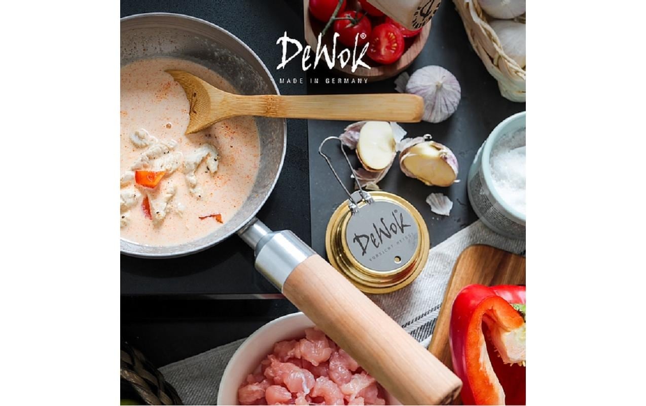 Wok »DeWok Wok Single-Set Black Edition«, Aluminiumguss